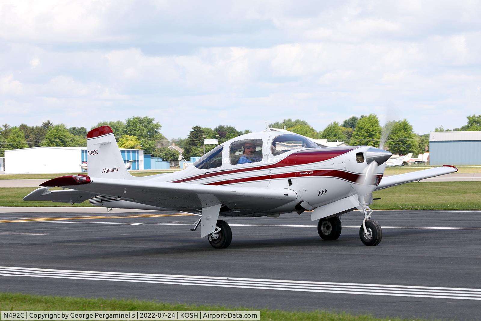 N492C, 1959 Meyers Industries Inc 200A C/N 256, Oshkosh 2022.