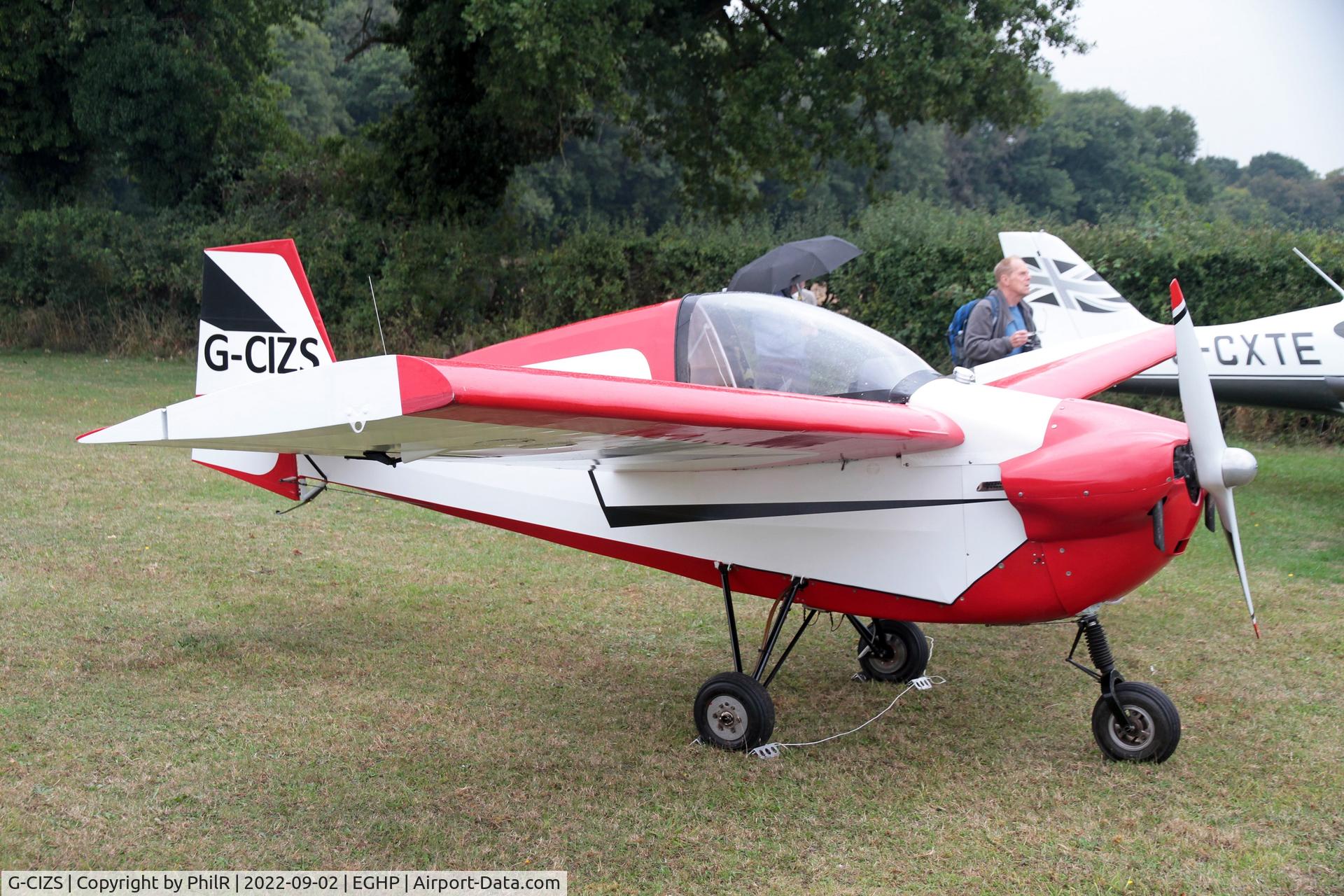 G-CIZS, Tipsy T-66 Nipper 2 C/N 49, G-CIZS 1960 Cobelavia Tipsy Nipper T.66 Srs 2 LAA Rally Popham
