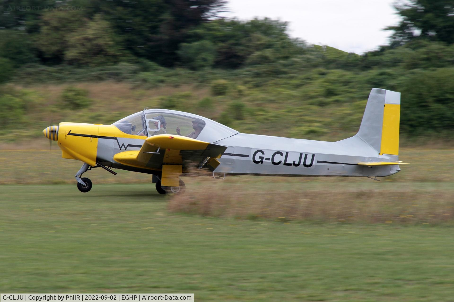 G-CLJU, 1961 Wassmer WA-40 Super IV C/N 30, G-CJLU 2016 Spacek SD-1 Minisport LAA Rally Popham