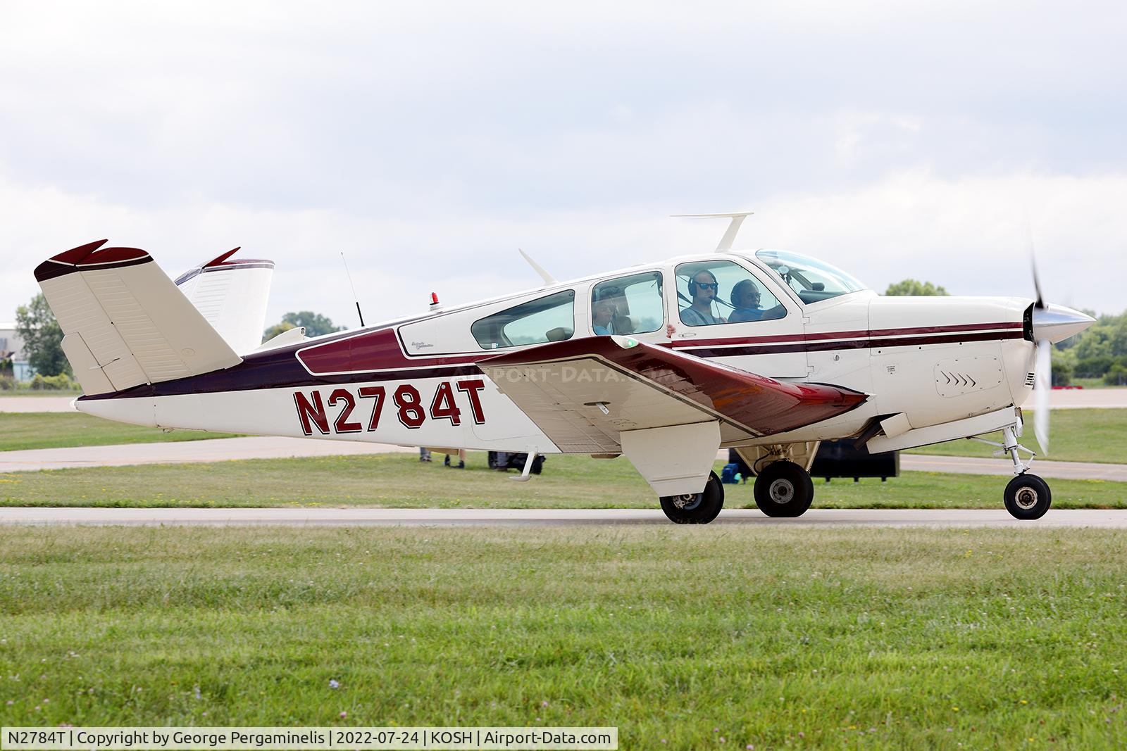 N2784T, 1967 Beech V35 Bonanza C/N D-8489, Oshkosh 2022.