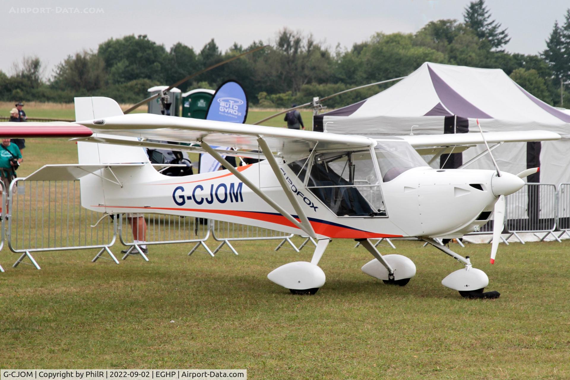 G-CJOM, 2017 Aeropro Eurofox 3K C/N 51216, G-CJOM 2017 Ascent Industries Ltd Eurofox 3K LAA Rally Popham