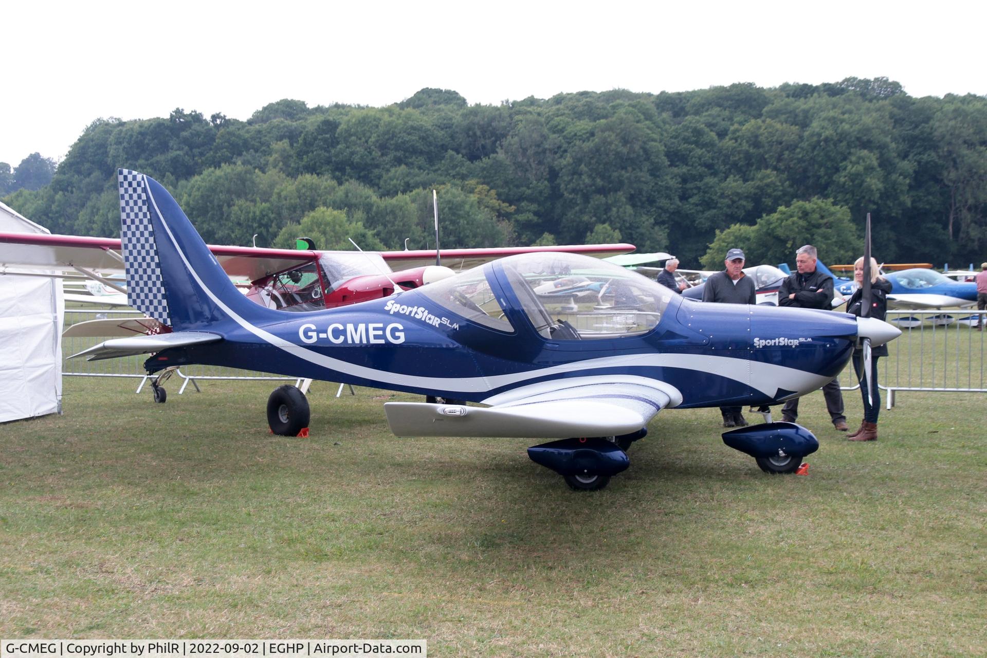G-CMEG, 2021 Evektor Sportstar SLM C/N 2021-2153, G-CMEG 2021 Ascent Industries Ltd Sportstar SLM LAA Rally Popham