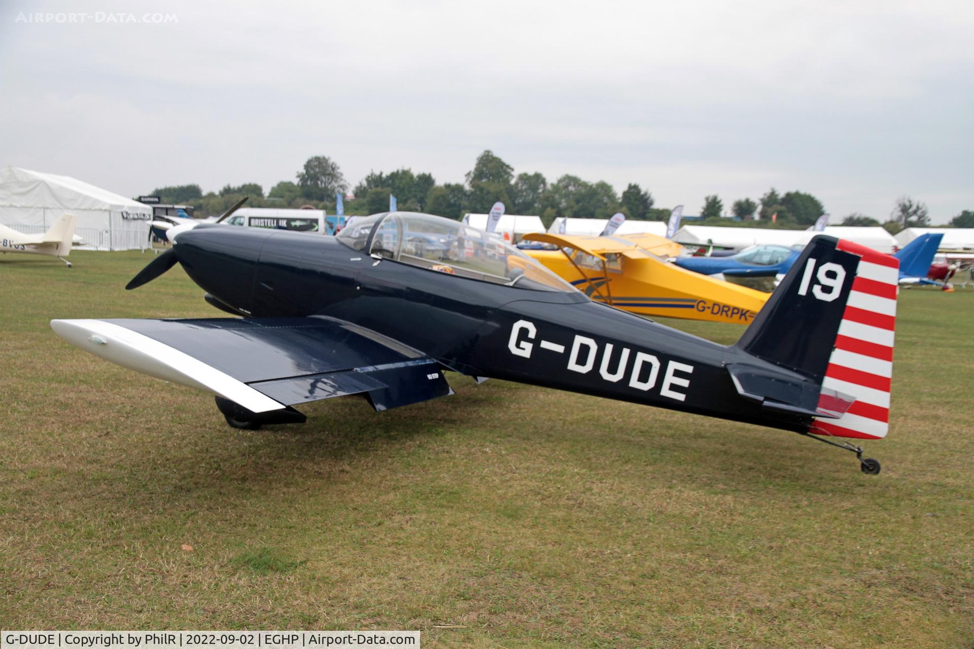 G-DUDE, 2004 Vans RV-8 C/N PFA 303-13246, G-DUDE 2008 VANS RV-8 LAA Rally Popham