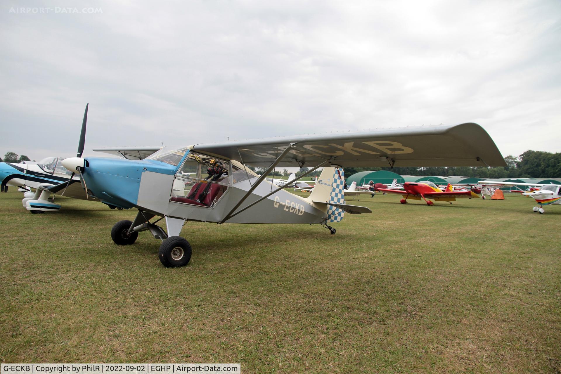 G-ECKB, 2007 Escapade 912(2) C/N BMAA/HB/533, G-ECKB 2007 Escapade 912(2) LAA Rally Popham