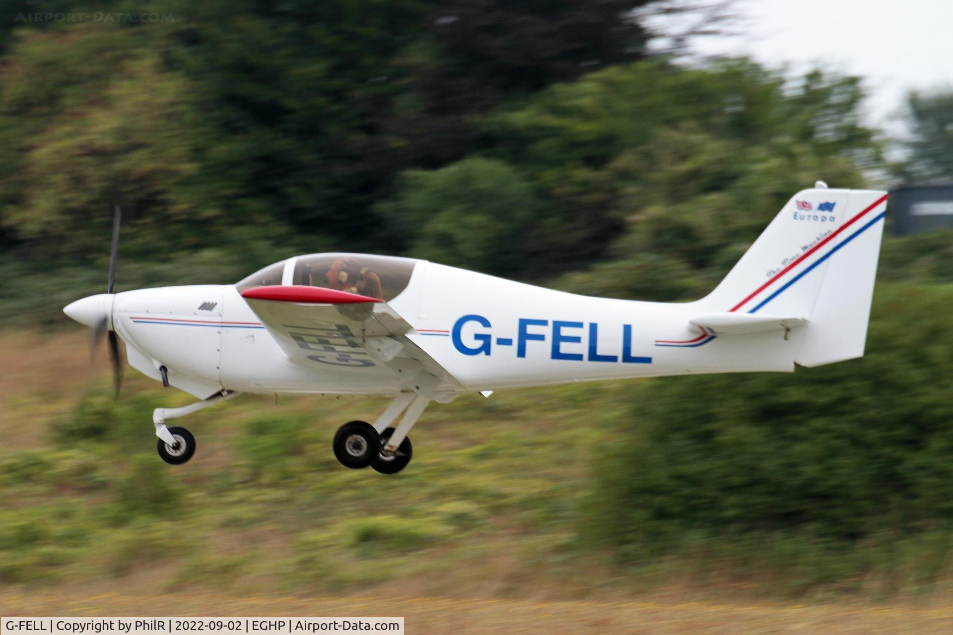 G-FELL, 1998 Europa XS Tri-Gear C/N PFA 247-13208, G-FELL 1998 Europa XS LAA Rally Popham