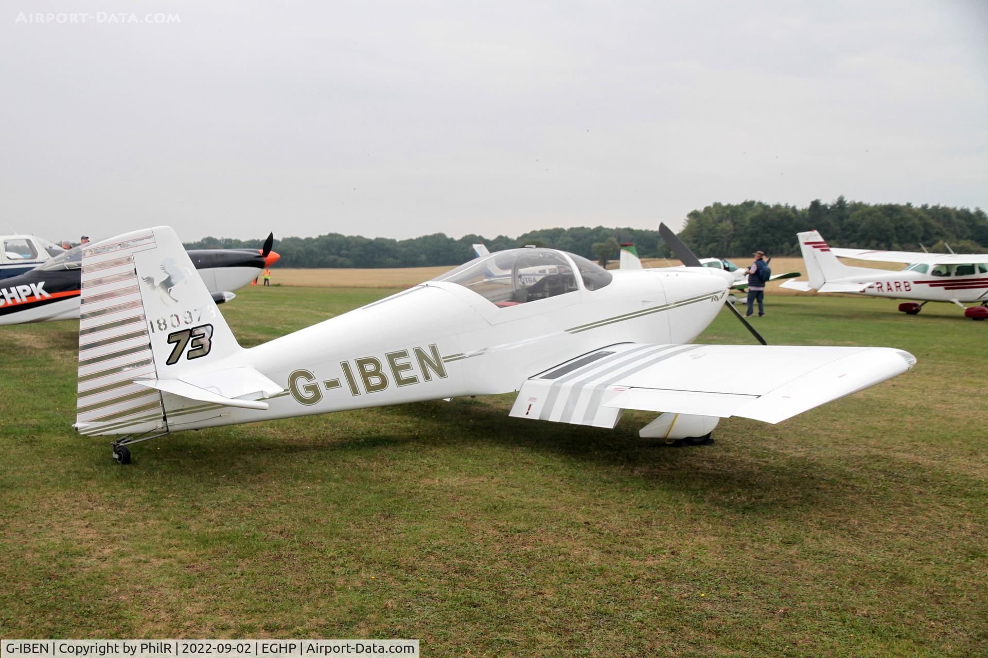 G-IBEN, 2013 Vans RV-7 C/N PFA 323-13981, G-IBEN 2013 VANS RV-7 LAA Rally Popham