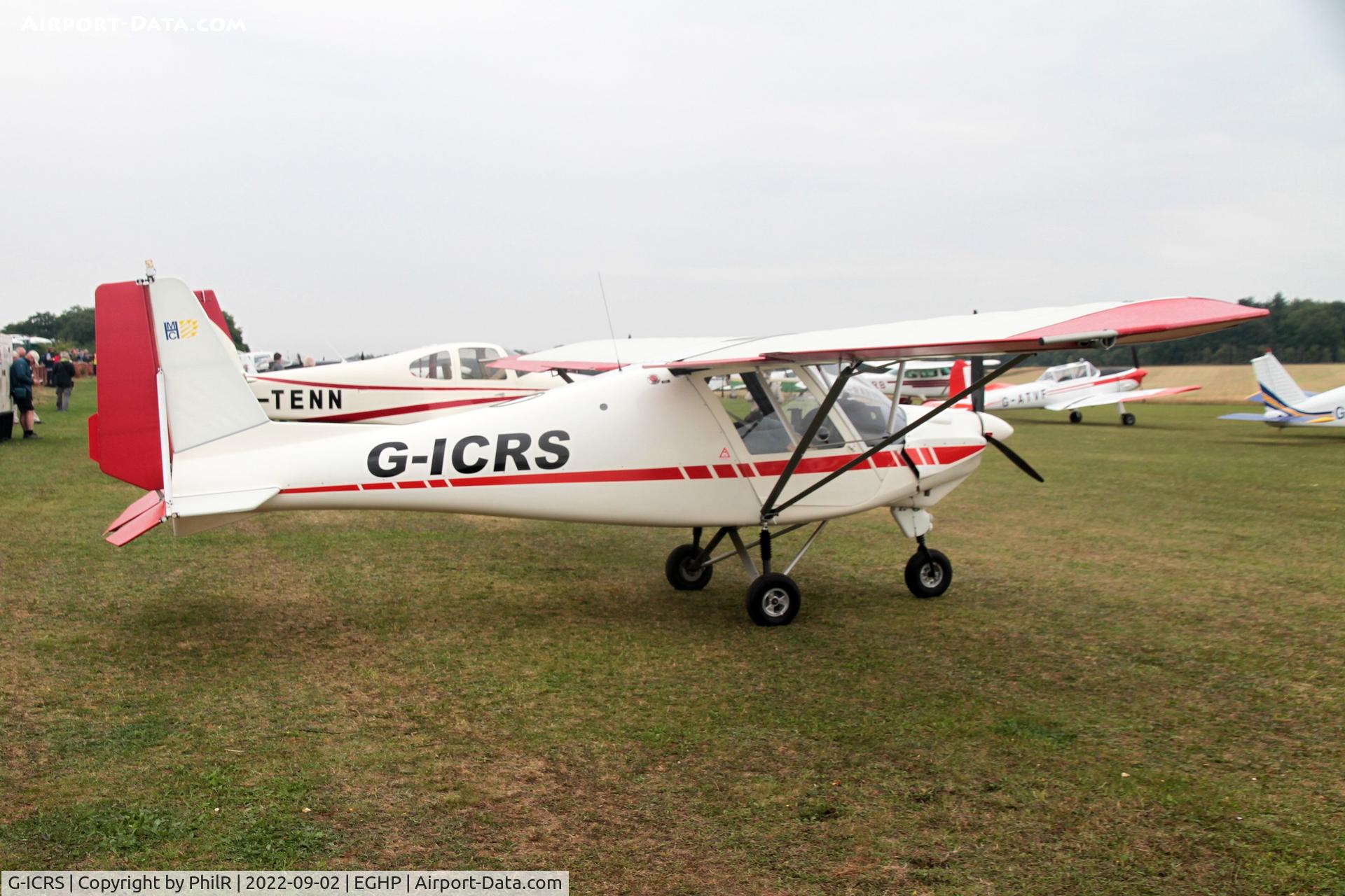 G-ICRS, 2002 Comco Ikarus C42 FB UK C/N PFA 322-13873, G-ICRS 2002 Ikarus C42 FB UK LAA Rally Popham