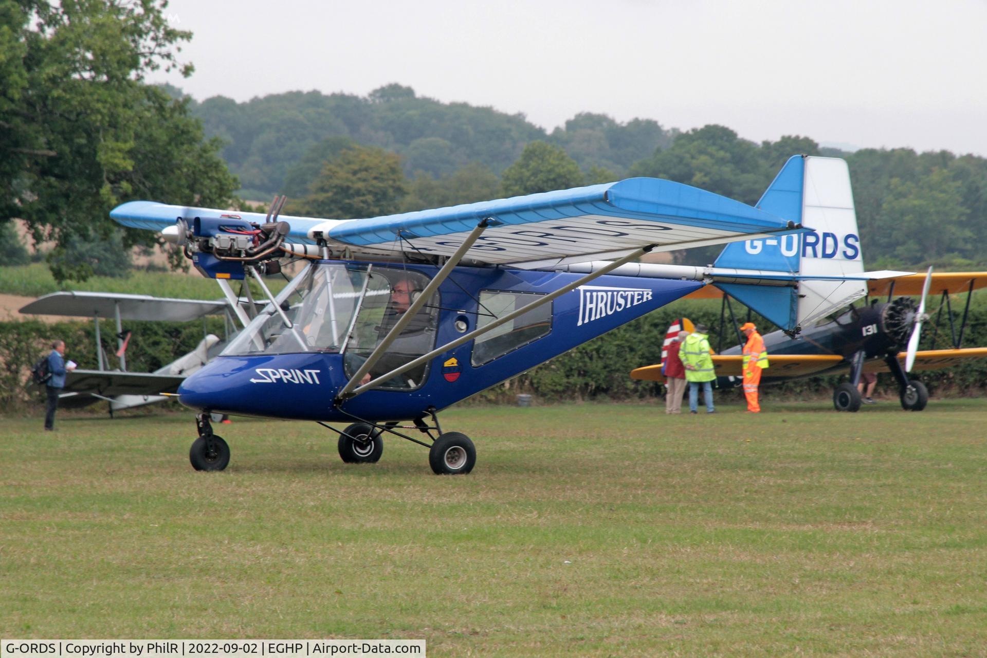 G-ORDS, 2005 Thruster T600N 450 C/N 0042-T600N-100, G-ORDS 2005 Thruster T600N 450 LAA Rally Popham