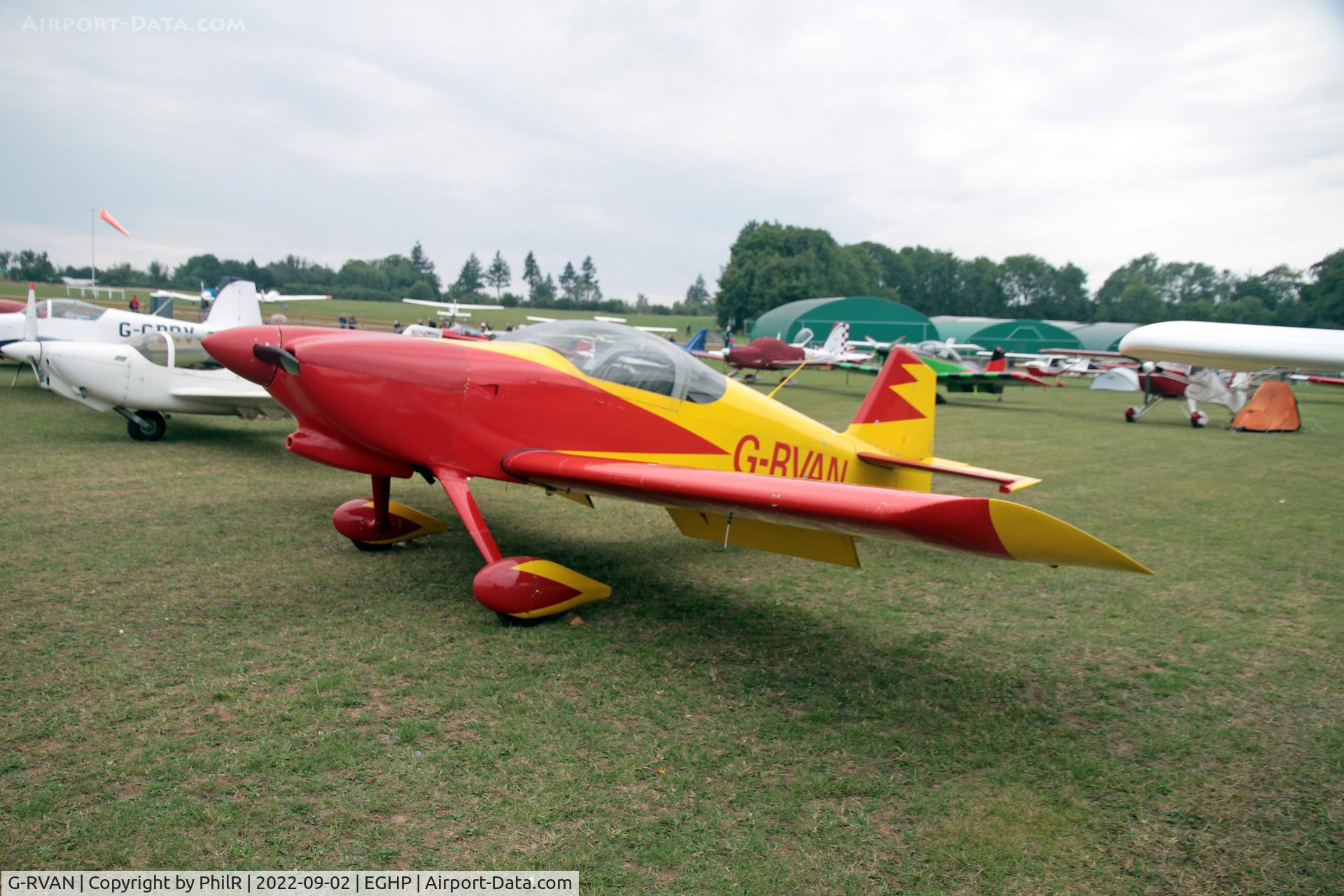 G-RVAN, 1998 Vans RV-6 C/N PFA 181-12657, G-RVAN 1998 VANS RV-6 LAA Rally Popham