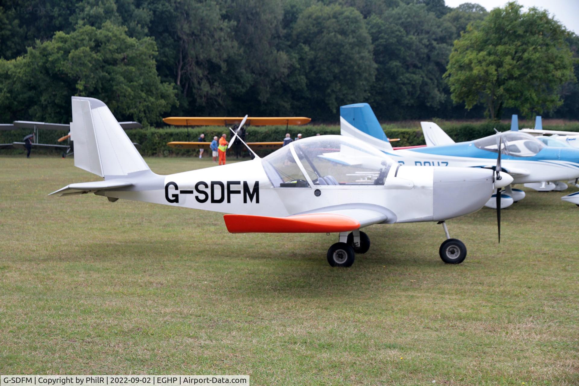 G-SDFM, 2002 Aerotechnik EV-97 Eurostar C/N PFA 315-13884, G-SDFM 2002 Aerotechnik EV-97 Eurostar LAA Rally Popham
