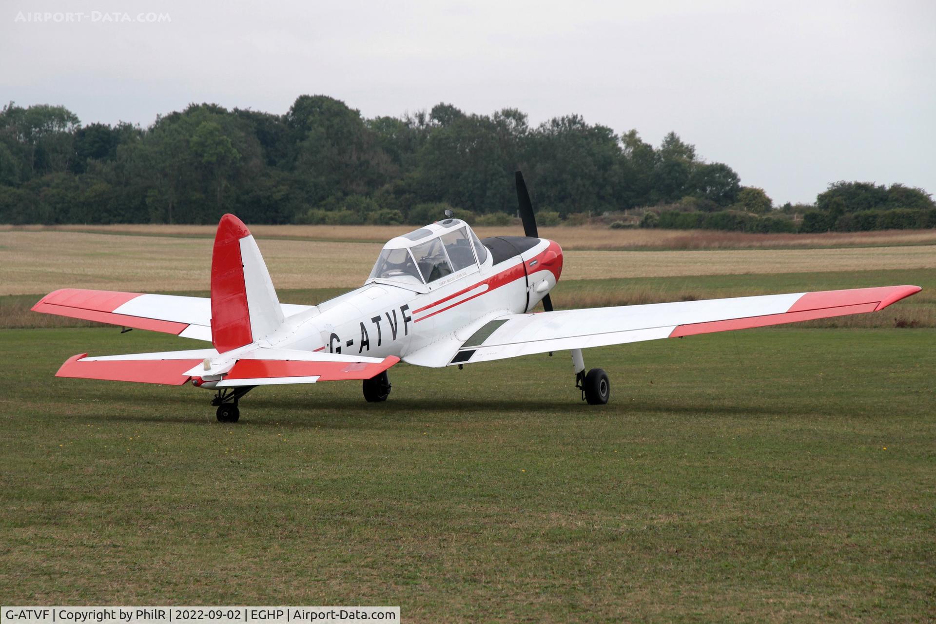 G-ATVF, 1966 De Havilland DHC-1 Chipmunk 22 C/N C1/0265, G-ATVF 1951 DHC-1 Chipming 22 (Lycoming) LAA Rally Popham