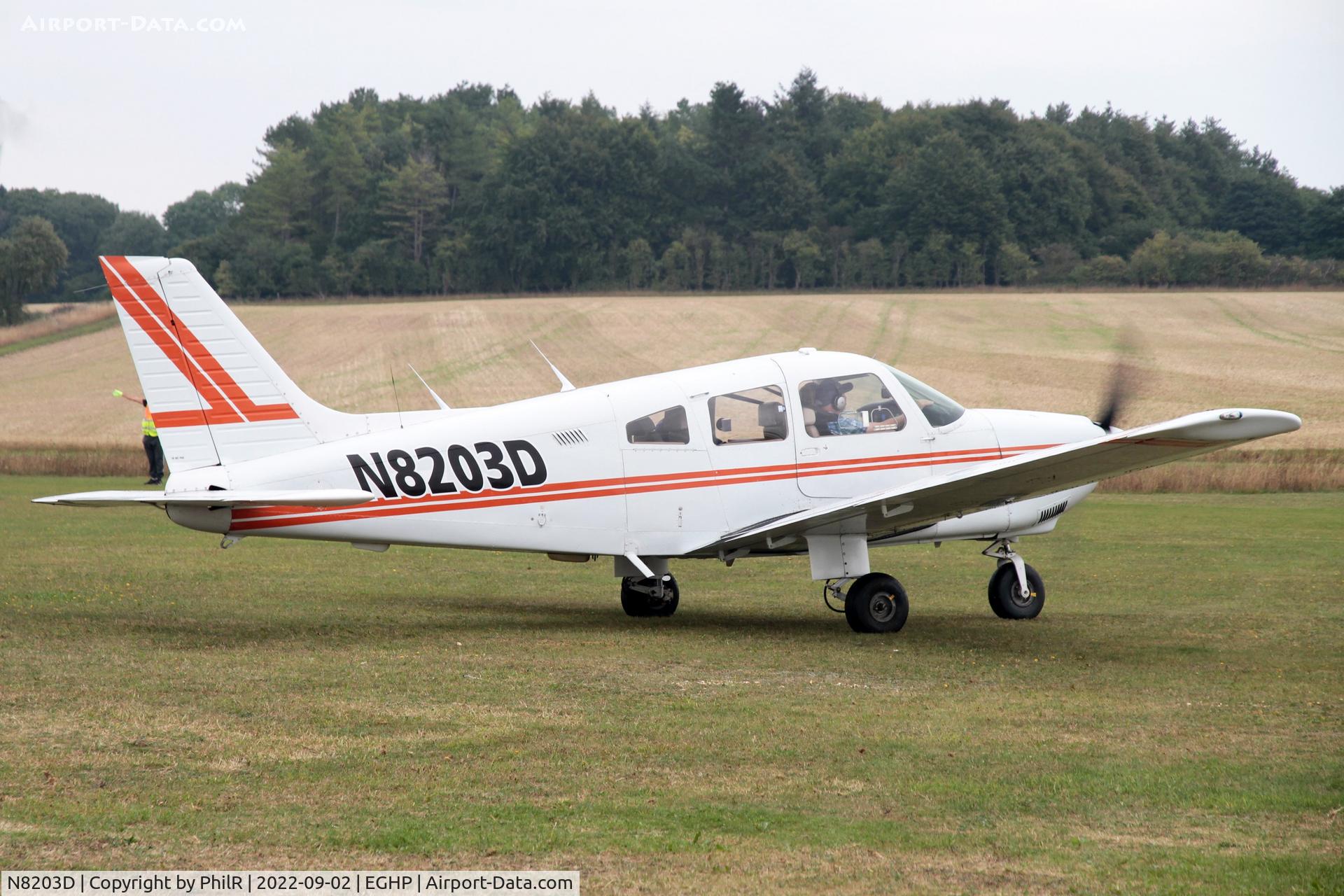 N8203D, 1982 Piper PA-28-181 C/N 28-8290120, N8203D 1982 Piper PA-28  Cherokee Archer ll LAA Rally Popham