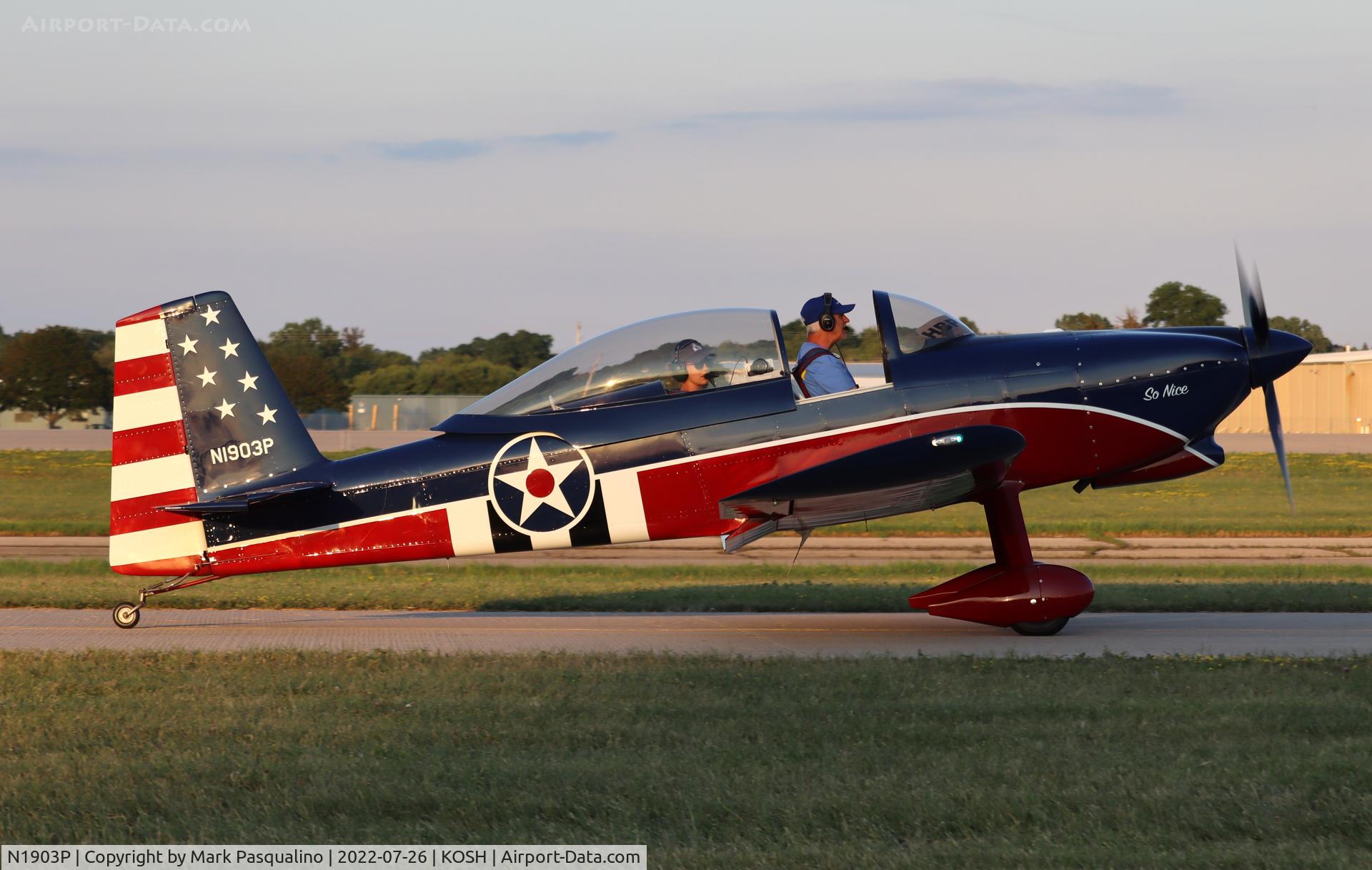N1903P, Vans RV-8 C/N 80411, Vans RV-8