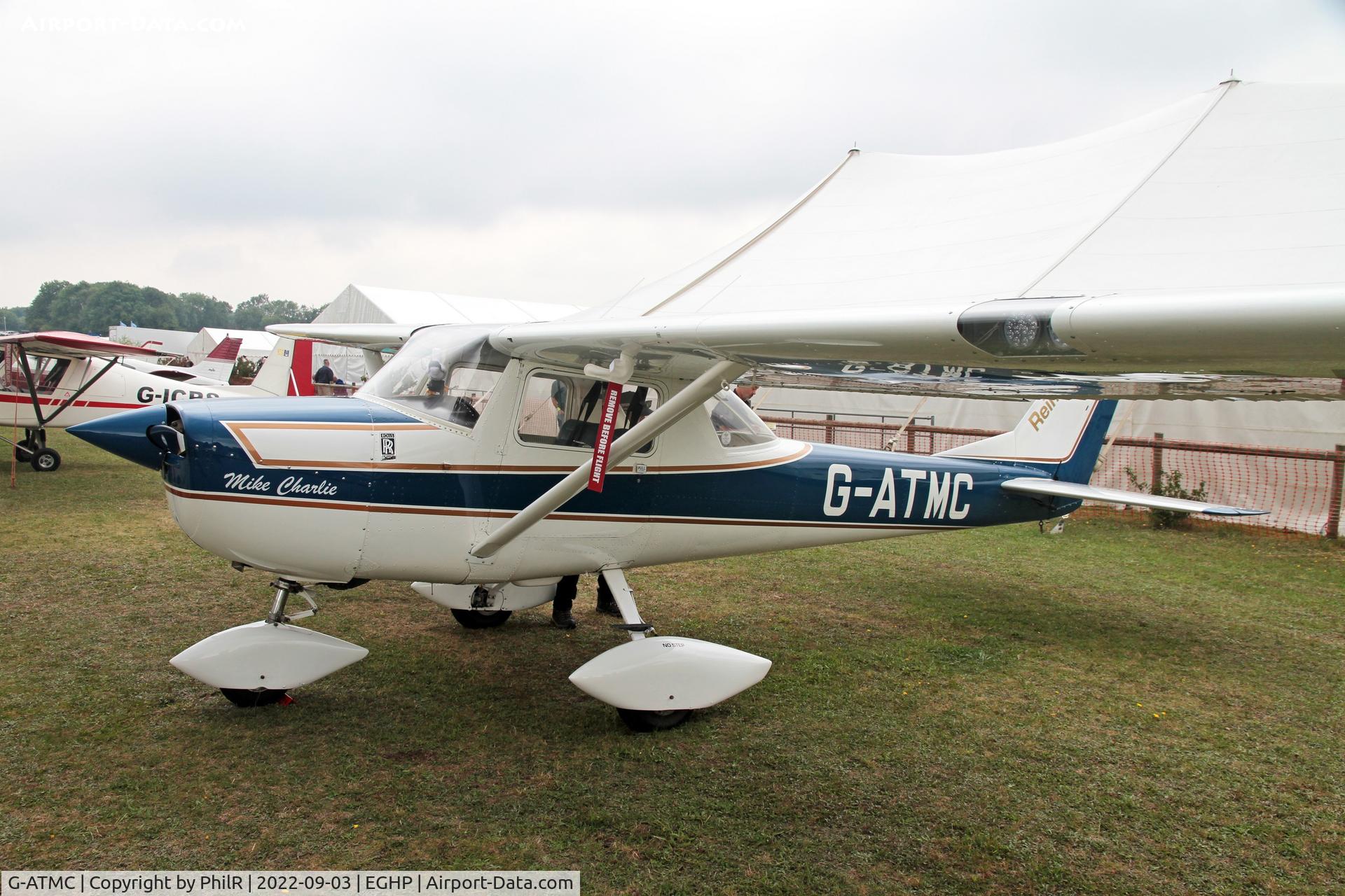 G-ATMC, 1966 Reims Cessna F150F C/N 0020, G-ATMC 1966 Reims Cessna F150F LAA Rally Popham