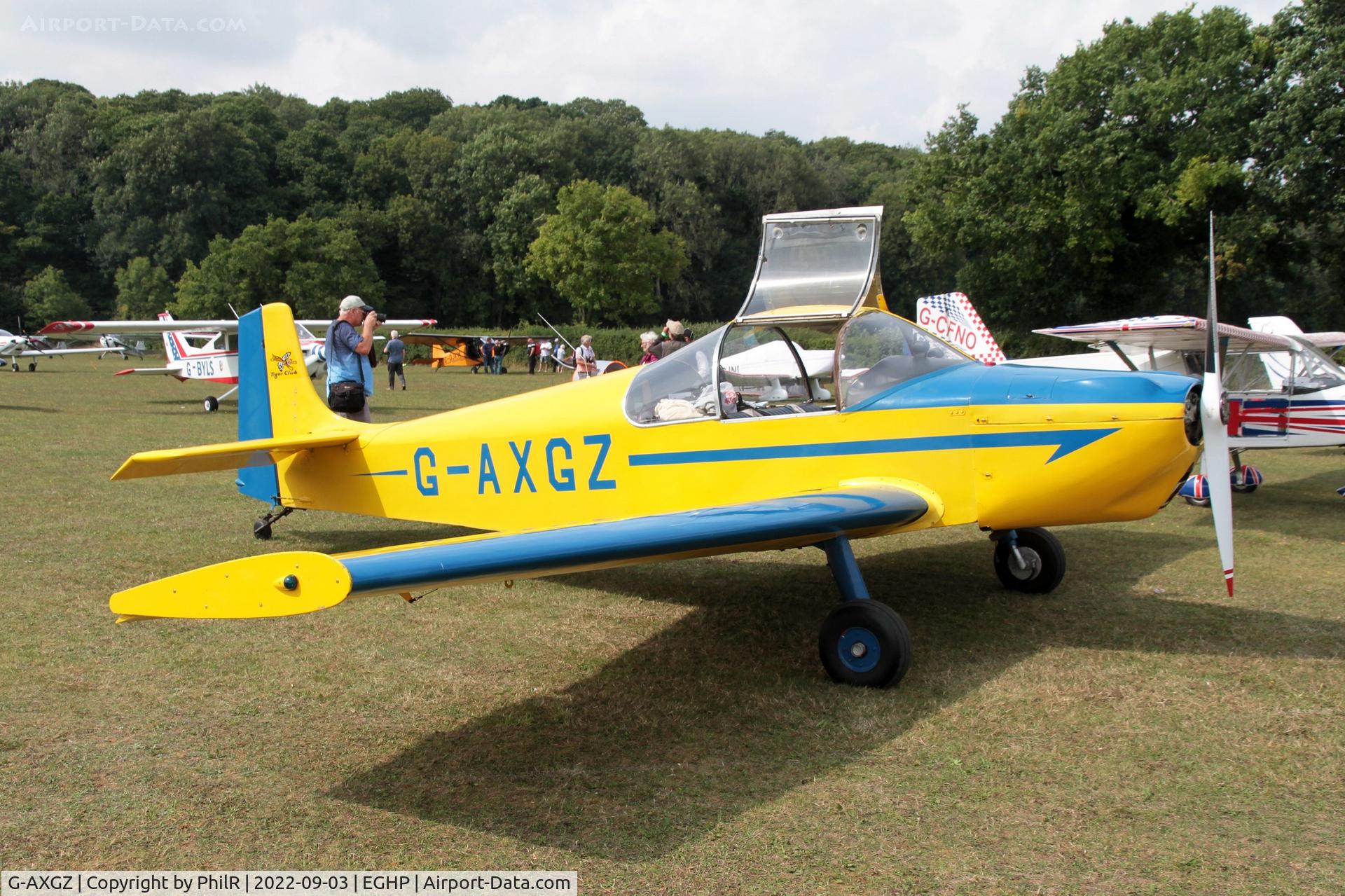G-AXGZ, 1970 Rollason Druine D-62B Condor C/N RAE/643, G-AXGZ 1970 Rollason Druine D62B Condor LAA Rally Popham
