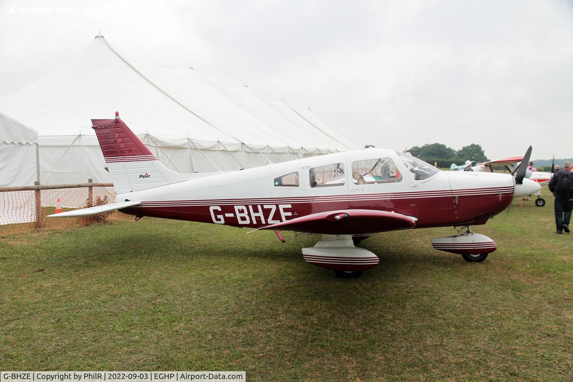 G-BHZE, 1978 Piper PA-28-181 Cherokee Archer II C/N 28-7890291, G-BHZE 1978 Piper PA-28 Cherokee Aercher ll LAA Rally Popham