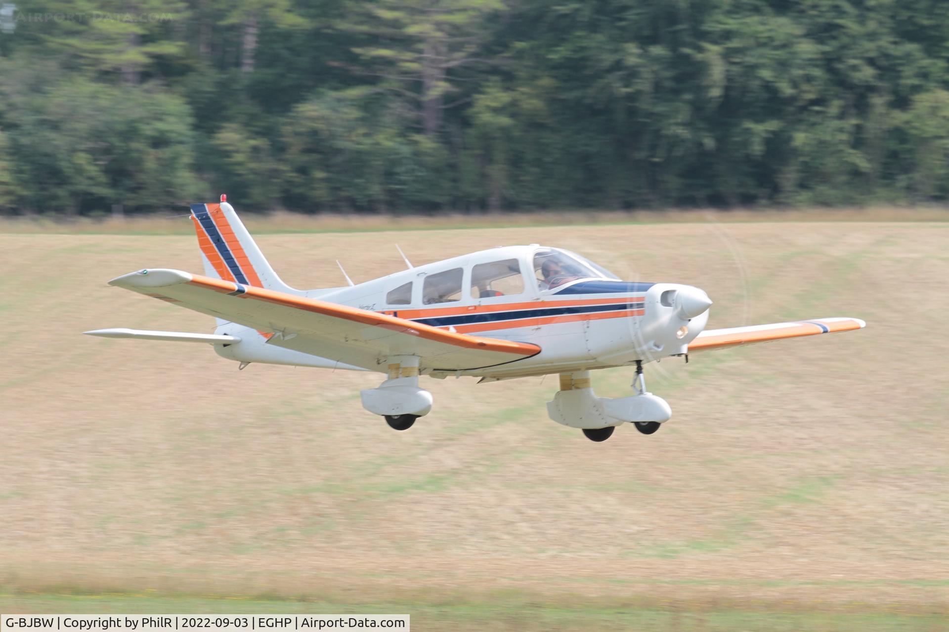 G-BJBW, 1981 Piper PA-28-161 Cherokee Warrior II C/N 28-8116280, G-BJBW 1981 Piper PA-28 Cherokee Warrior LAA Rally Popham