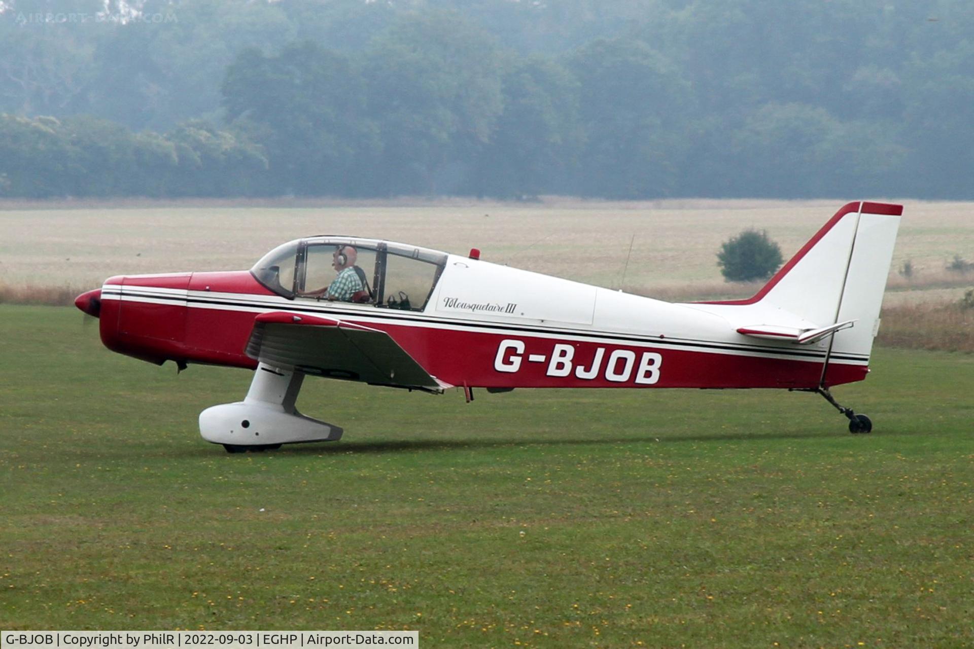 G-BJOB, 1964 SAN Jodel D-140C Mousquetaire III C/N 118, G-BJOB 1964 SAN Jodel D140C Mousquetaire LAA Rally Popham