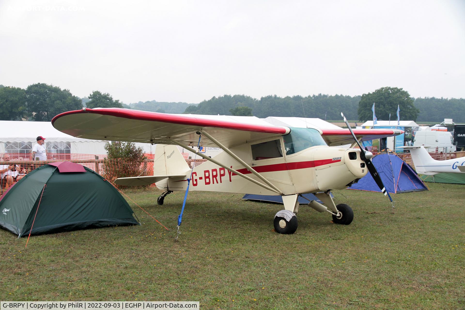 G-BRPY, 1948 Piper PA-15 Vagabond Vagabond C/N 15-141, G-BRPY 1948 Piper PA-15 Vagabond LAA Rally Popham
