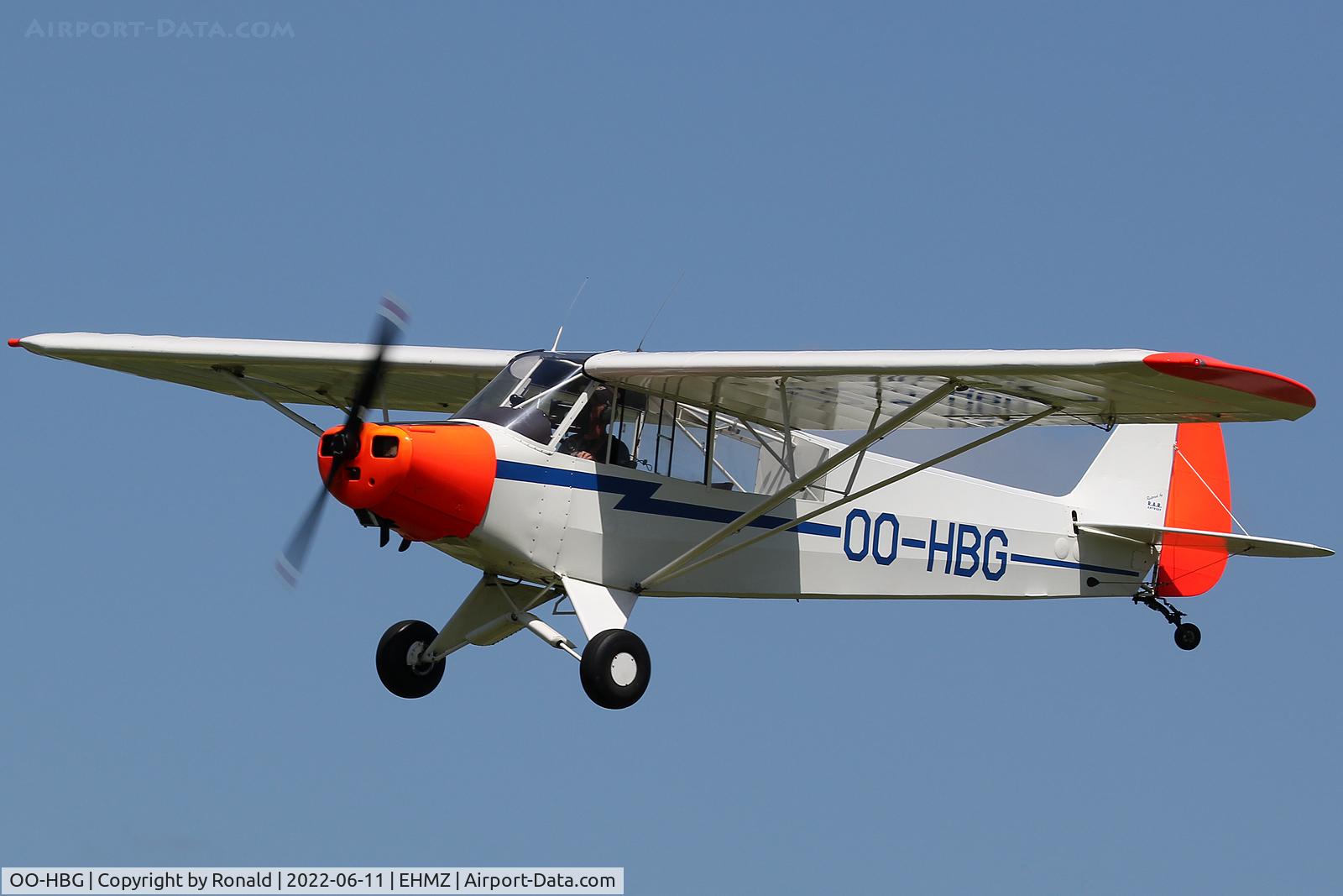 OO-HBG, Piper L-18C Super Cub (PA-18-95) C/N 18-3228, at ehmz