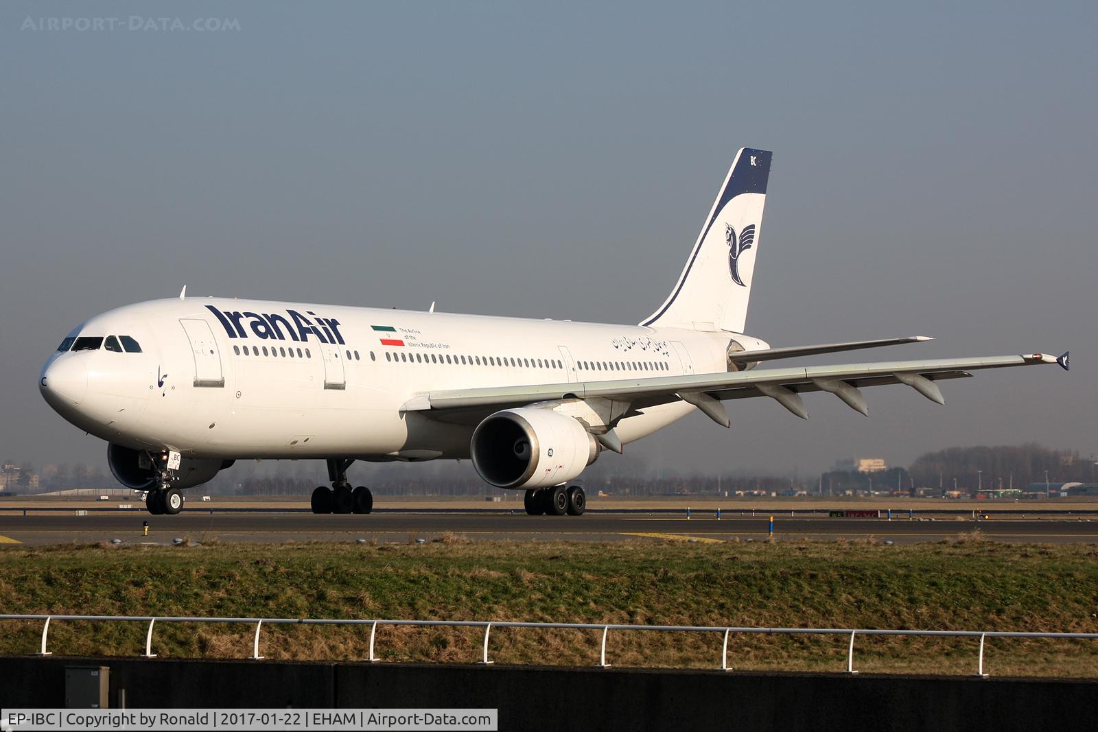 EP-IBC, 1992 Airbus A300B4-605R C/N 632, at spl