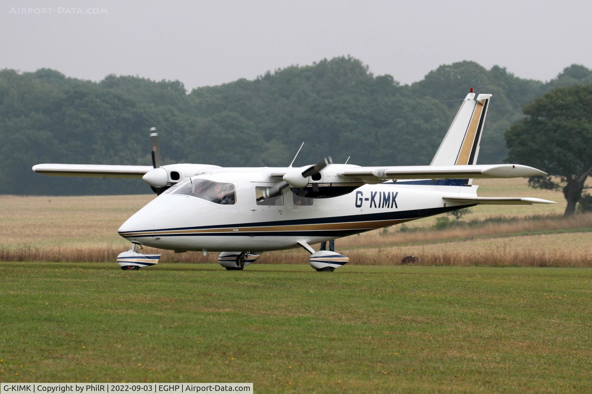 G-KIMK, 1975 Partenavia P-68B C/N 27, G-KIMK 1975 Partenavia P68B LAA Rally Popham