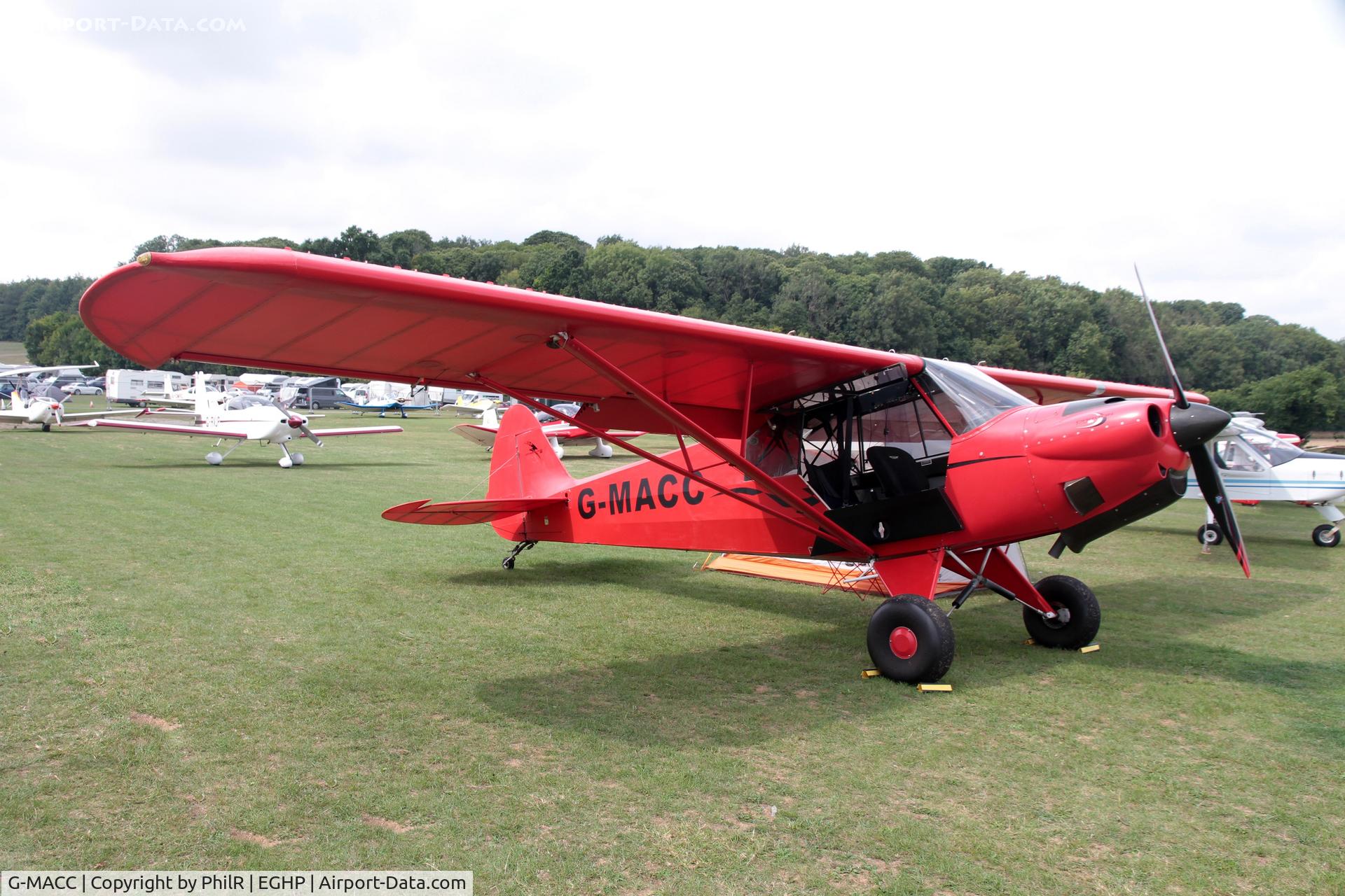 G-MACC, 2018 Cub Crafters Carbon Cub EX2 C/N CCK-1865-1016, G-MACC 2018 Carbon Cub EX-2 LAA Rally Popham