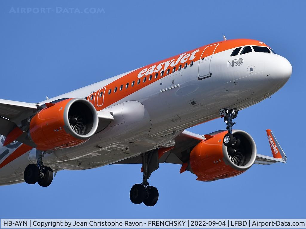HB-AYN, 2021 Airbus A320-251N C/N 10102, U21373 from Geneva