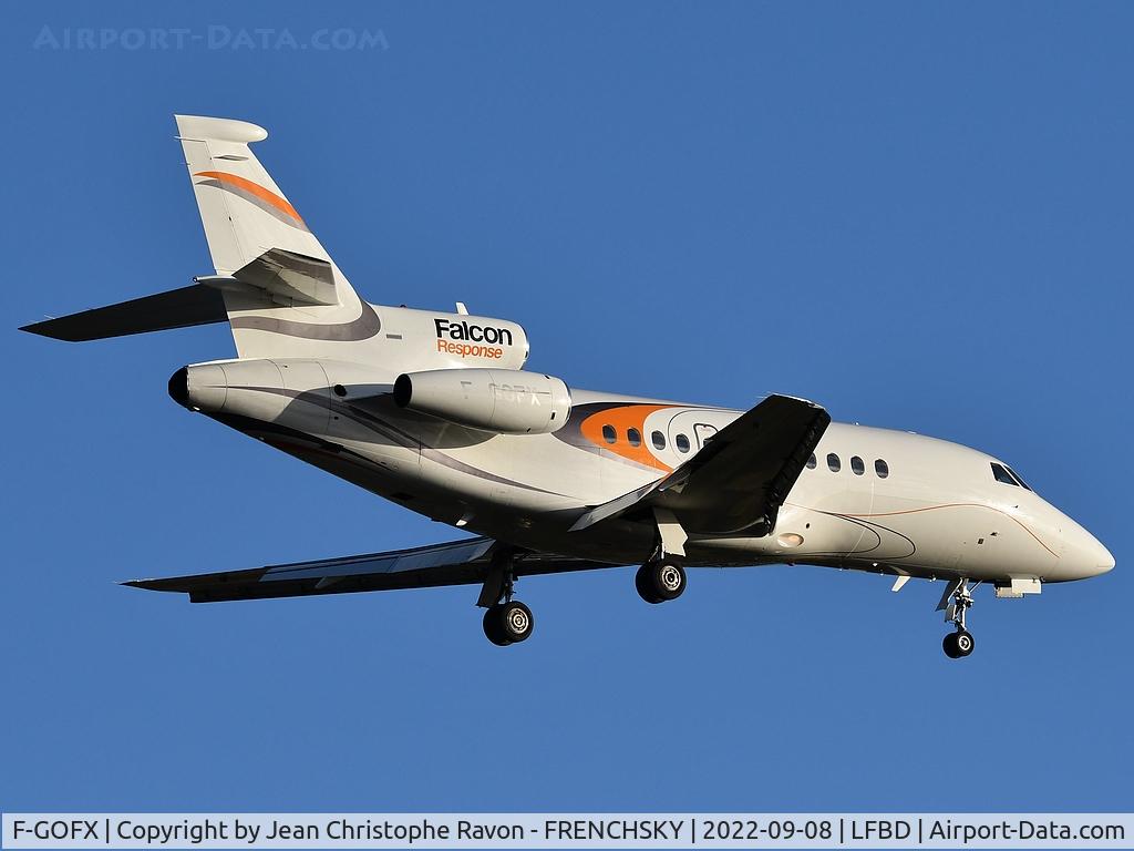 F-GOFX, 1994 Dassault Falcon 900B C/N 145, Dassault Falcon Service DSF99IS from base aérienne 125 Istres-Le Tubé