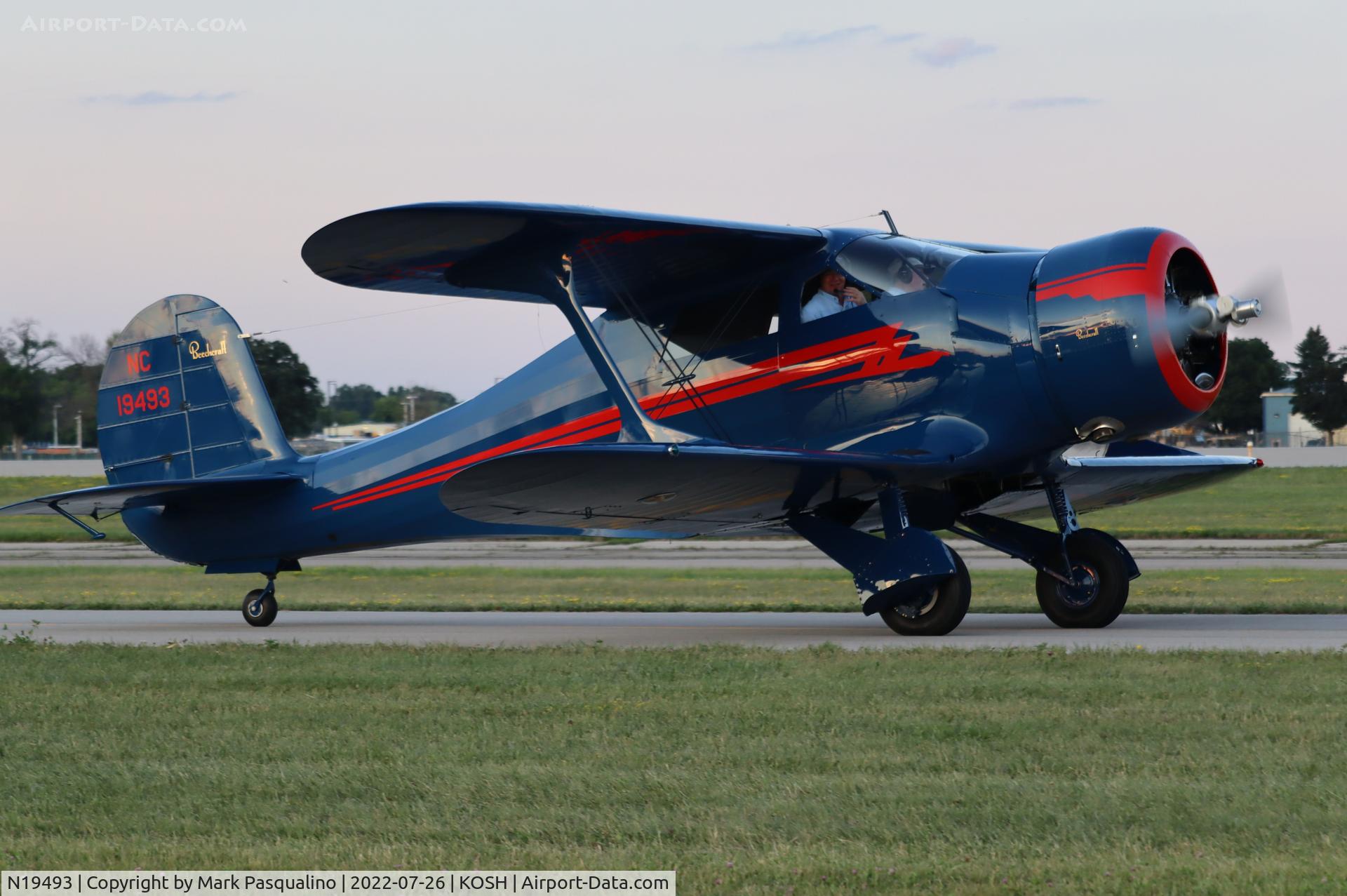 N19493, 1939 Beech D17S Staggerwing C/N 263, Beech D17S