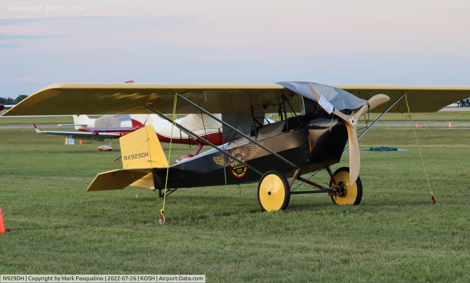 N929DH, Pietenpol Air Camper C/N 001 (N929DH), Pietenpol Air Camper
