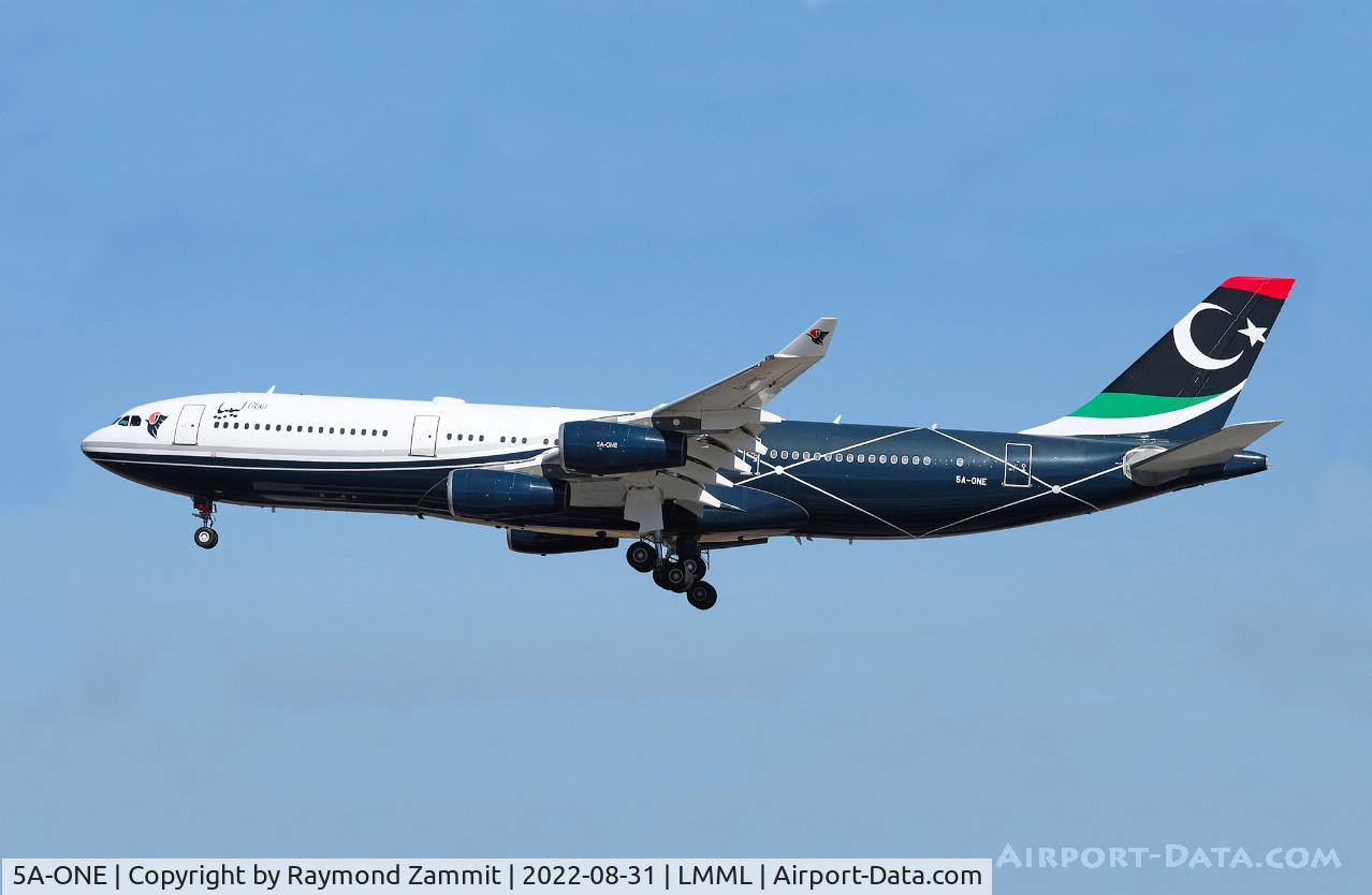 5A-ONE, 1996 Airbus A340-213 C/N 151, A340 5A-ONE Libyan Government