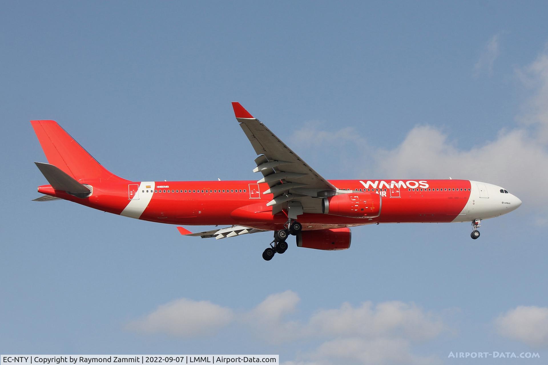 EC-NTY, 2015 Airbus A330-343 C/N 1600, A330 EC-NTY Wamos Air