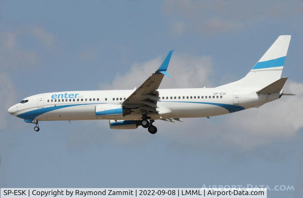 SP-ESK, 2003 Boeing 737-8Q8 C/N 30693, B737-800 SP-ESK Enter Air