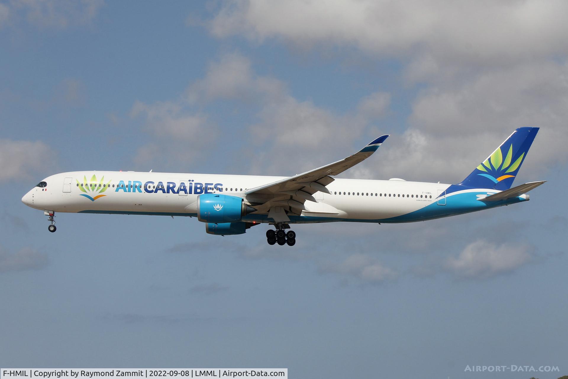 F-HMIL, 2016 Airbus A350-1041 C/N 0065, A350 F-HMIL Air Caraibes