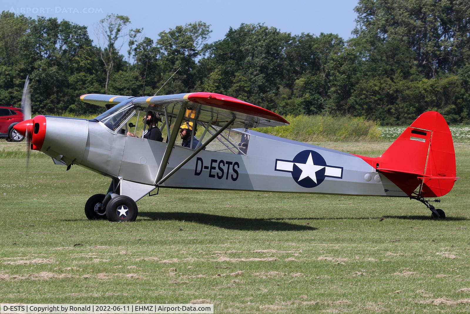 D-ESTS, 1962 Piper PA-18-150 Super Cub Super Cub C/N 18-7893, at ehmz
