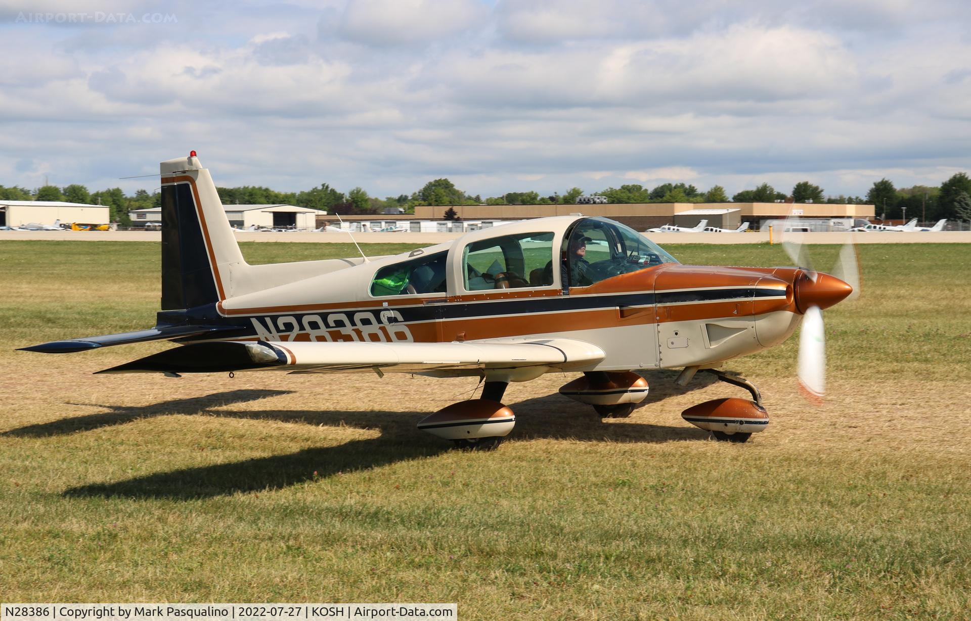 N28386, 1977 Grumman American AA-5B Tiger C/N AA5B0584, Grumman American AA-5B