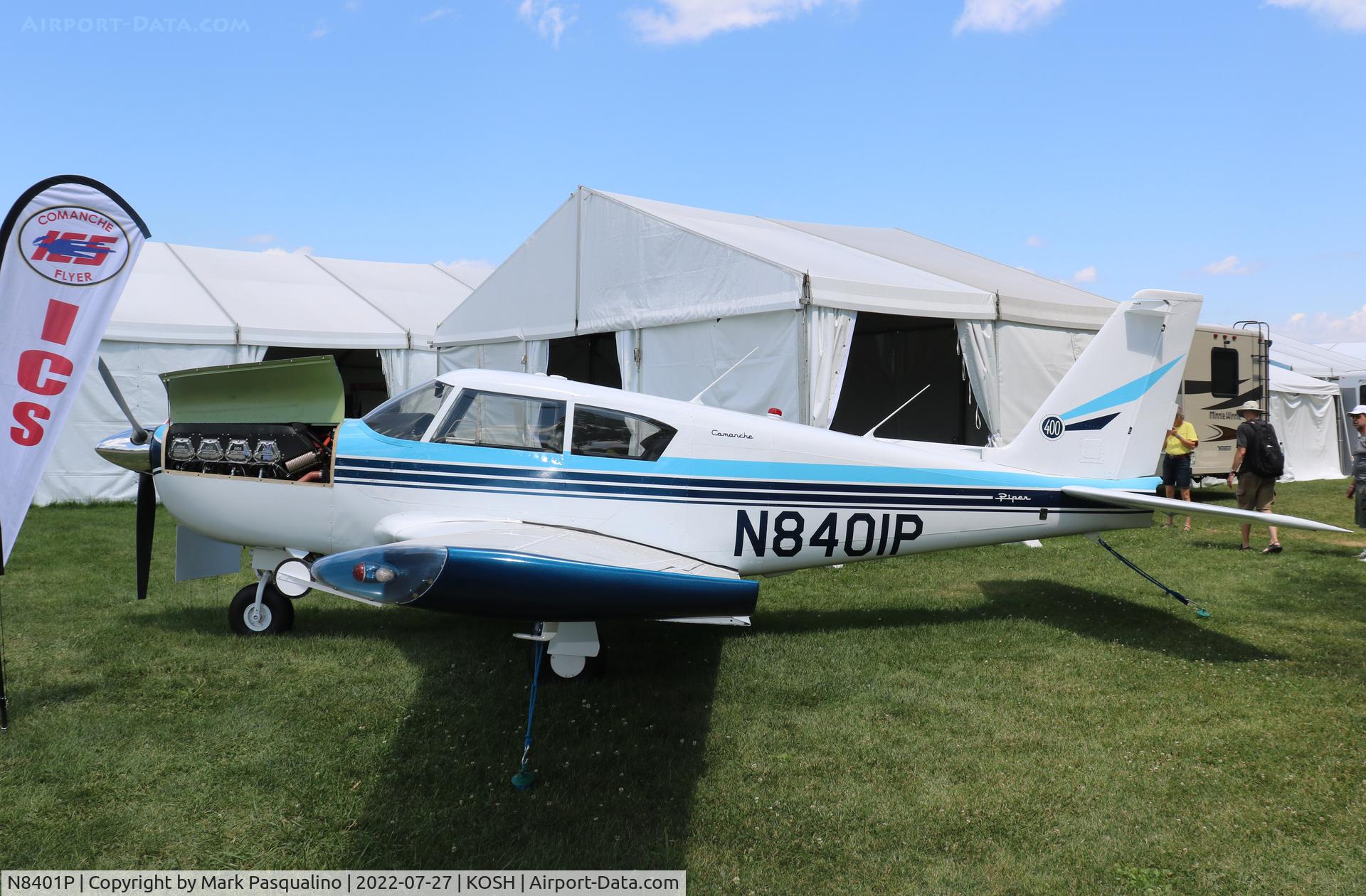 N8401P, 1963 Piper PA-24-400 Comanche 400 C/N 26-4, Piper PA-24-400