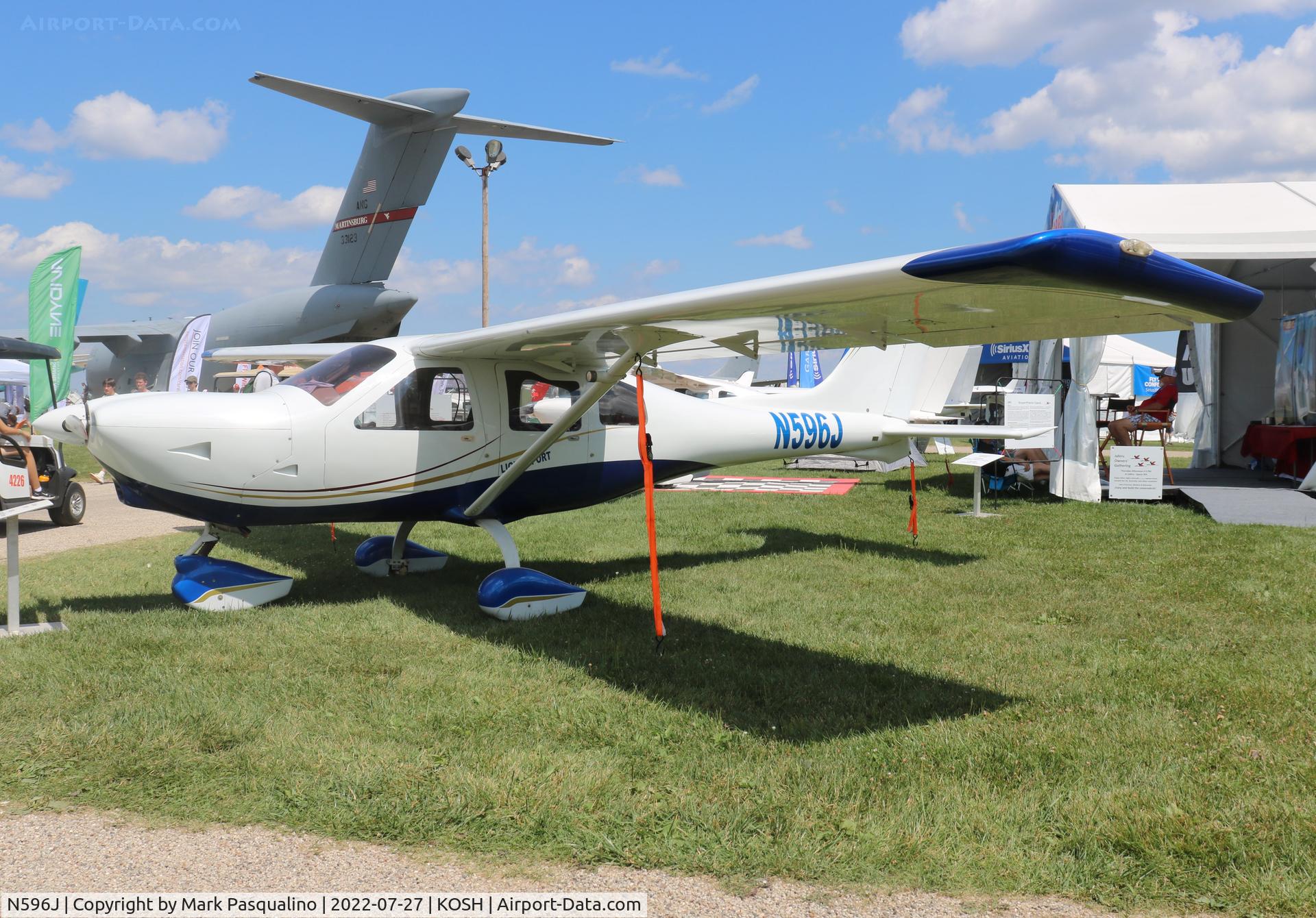 N596J, 2007 Jabiru J250-SP C/N 424, Jabiru J250-SP