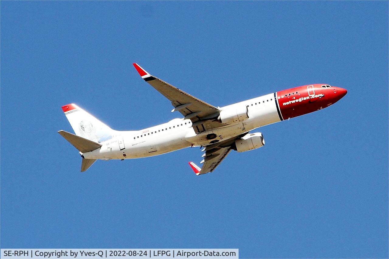 SE-RPH, 2016 Boeing 737-8JP C/N 42079, Boeing 737-8JP, Climbing from rwy 09R, Roissy Charles De Gaulle airport (LFPG-CDG)