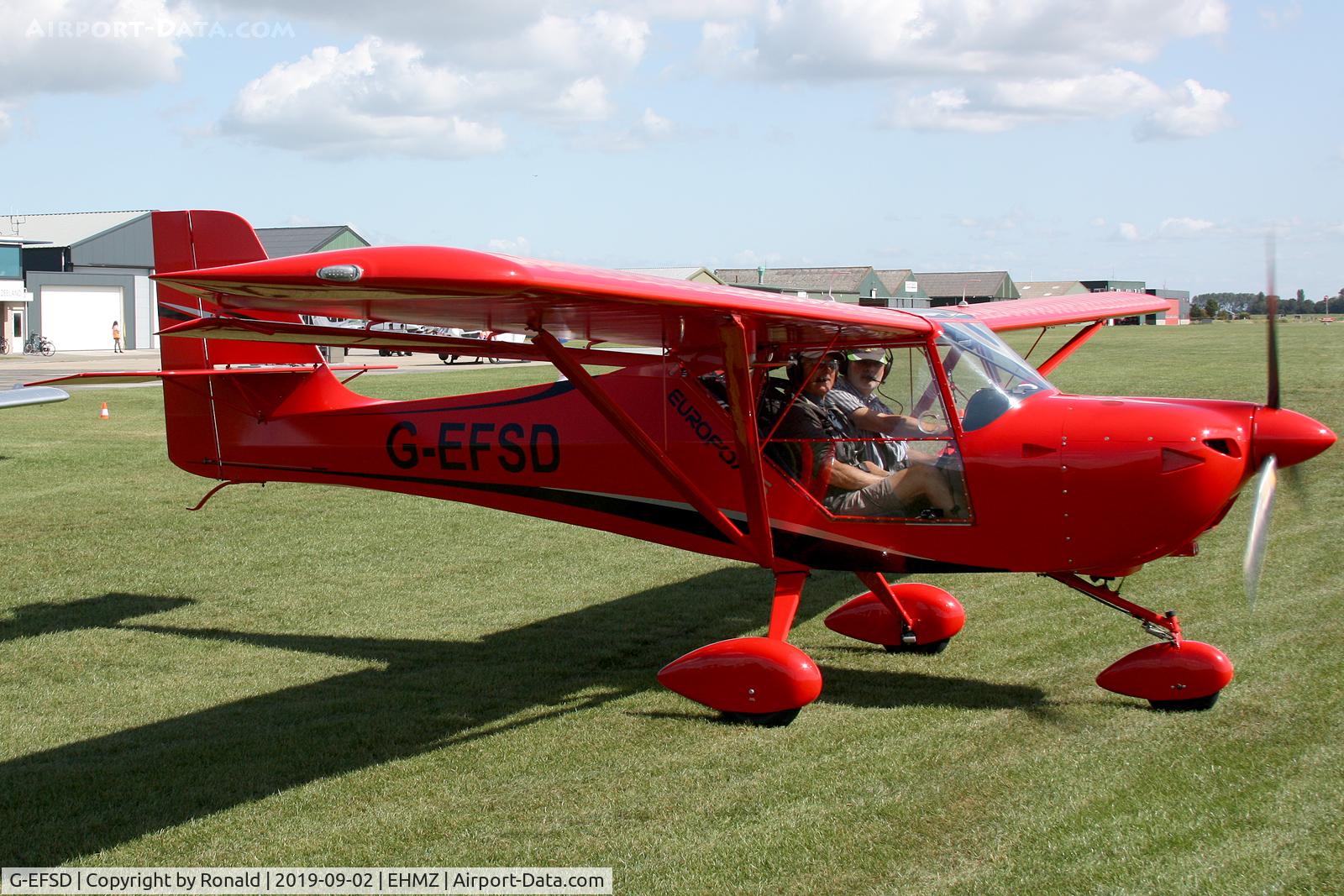 G-EFSD, 2016 Aeropro Eurofox 912(IS) C/N LAA 376-15359, at ehmz