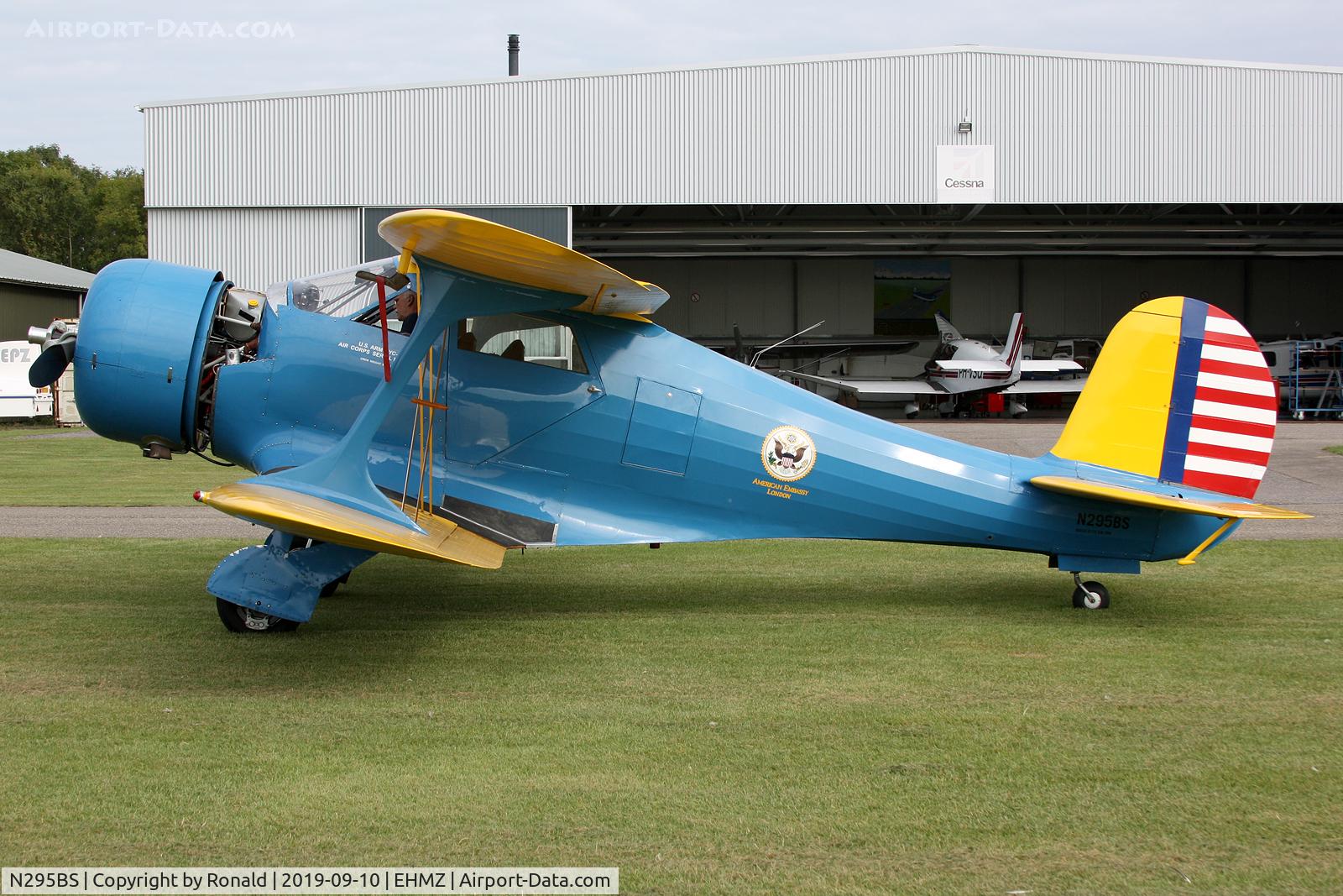 N295BS, 1939 Beech YC-43A Staggerwing C/N 295, at ehmz
