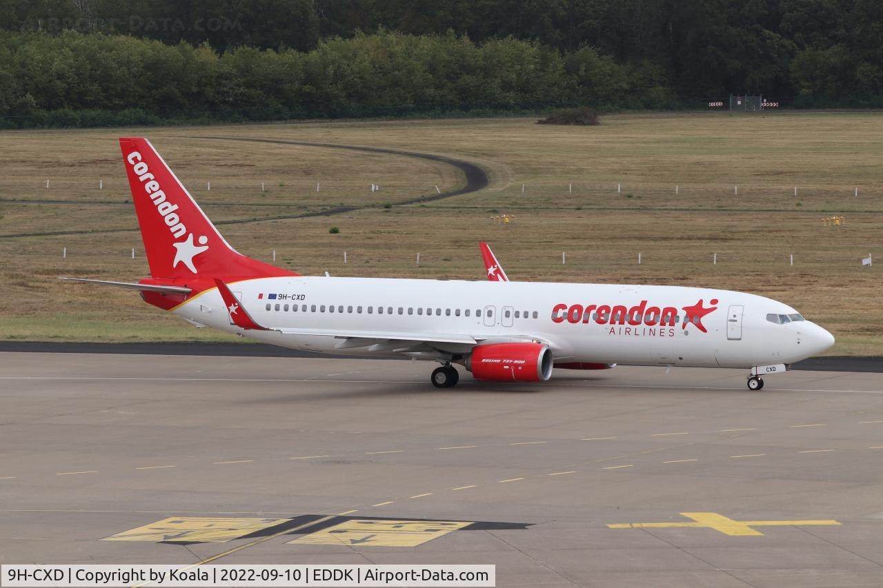 9H-CXD, 2014 Boeing 737-8GP C/N 38308, First pic in the database. Leaving to Olbia.