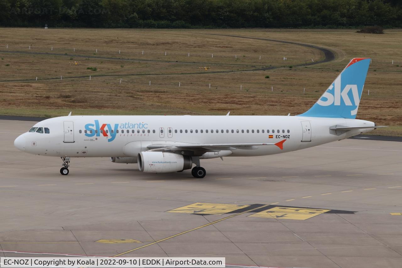 EC-NOZ, 2009 Airbus A320-232 C/N 4113, Arrival from Nador, operating for Air Arabia Maroc.