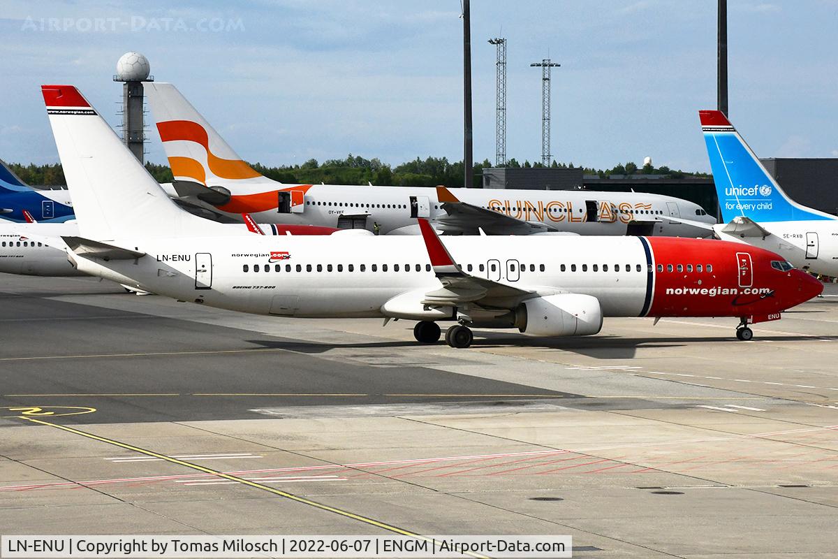 LN-ENU, 2015 Boeing 737-8JP C/N 42069, 