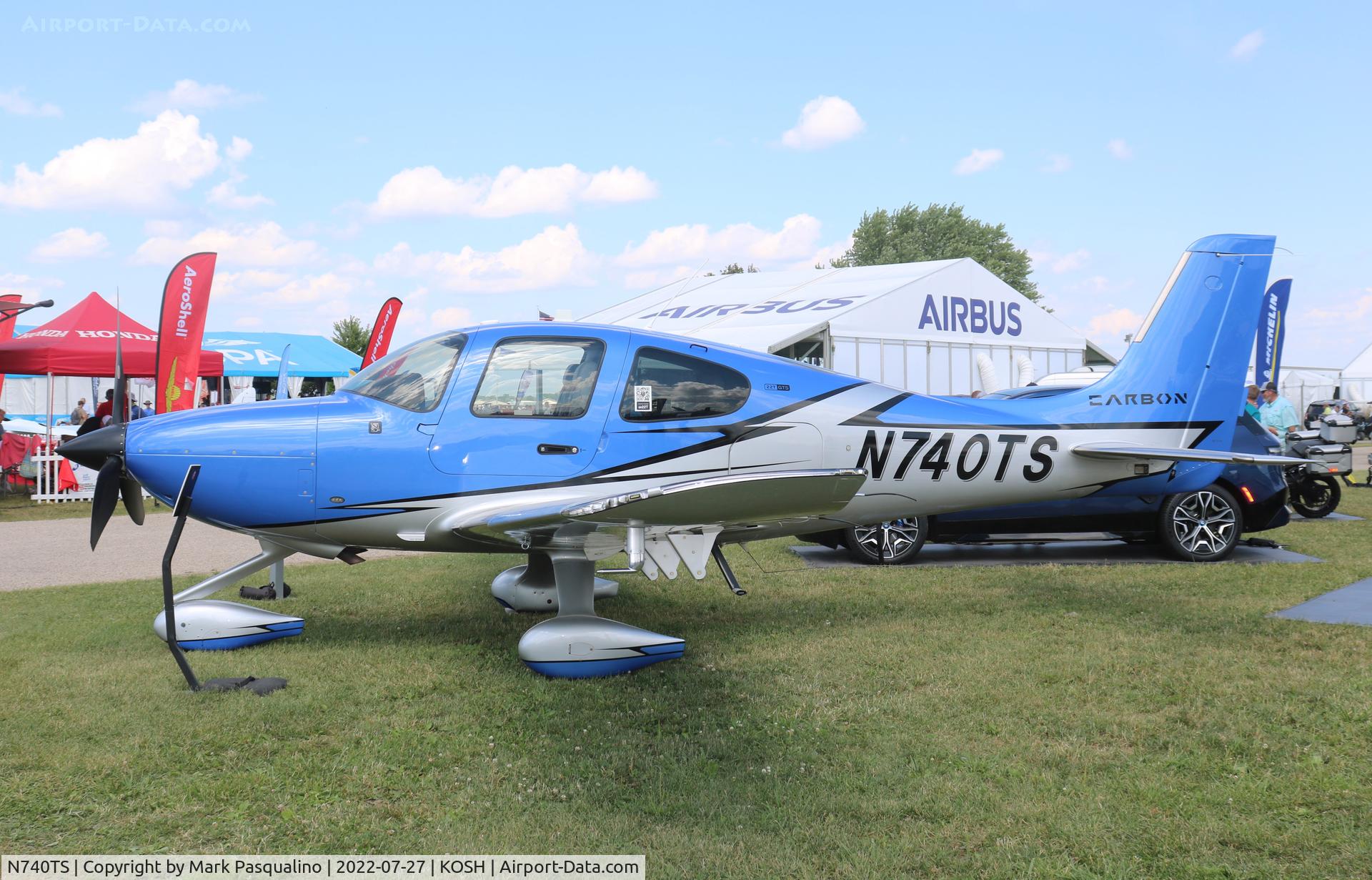 N740TS, 2022 Cirrus SR22T C/N 8601, Cirrus SR22T