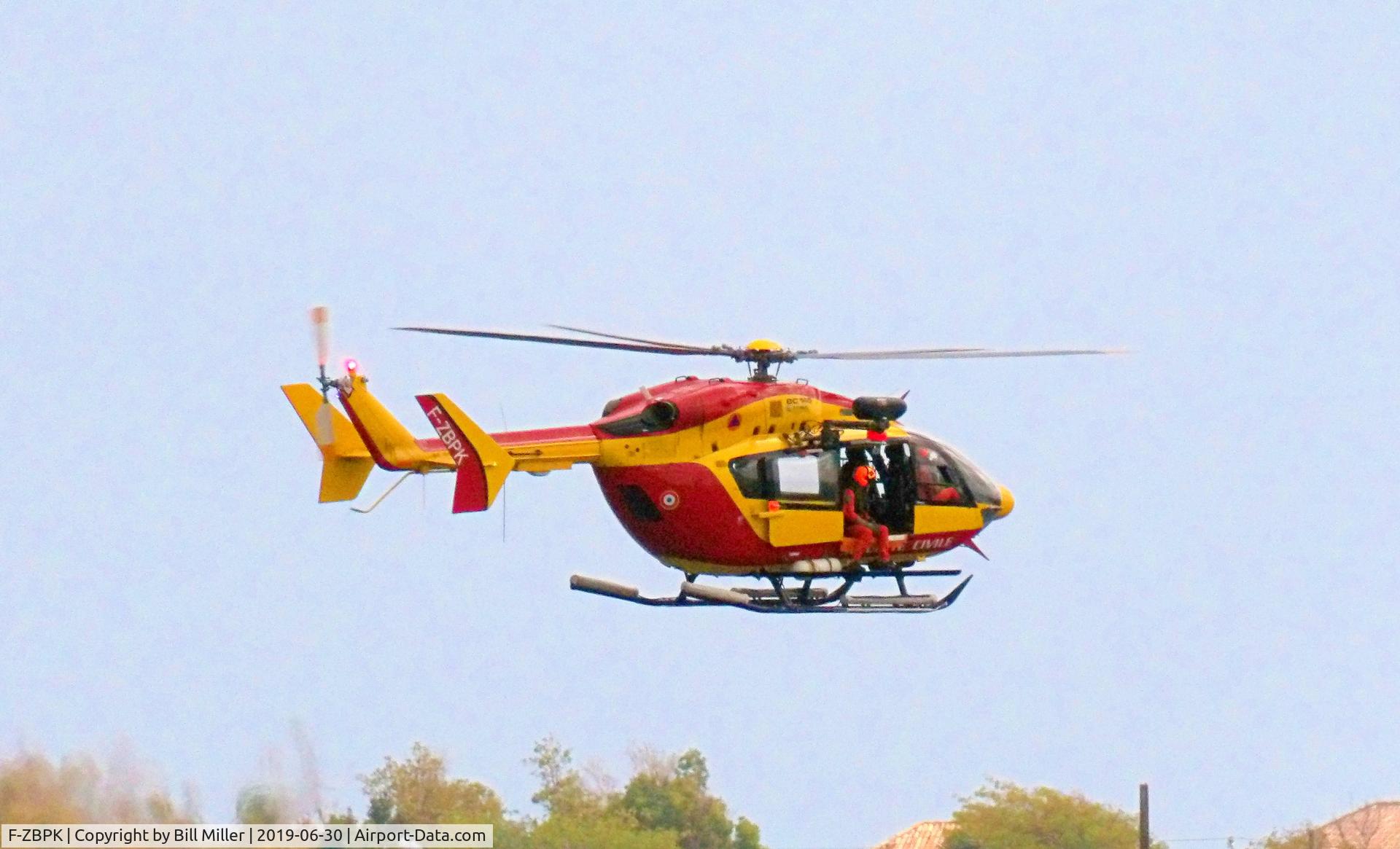 F-ZBPK, Eurocopter-Kawasaki EC-145 (BK-117C-2) C/N 9020, In St Martin