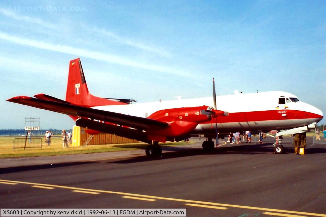 XS603, 1966 Hawker Siddeley HS-780 Andover E.3 C/N Set 10, At Boscombe Down, scanned from print.