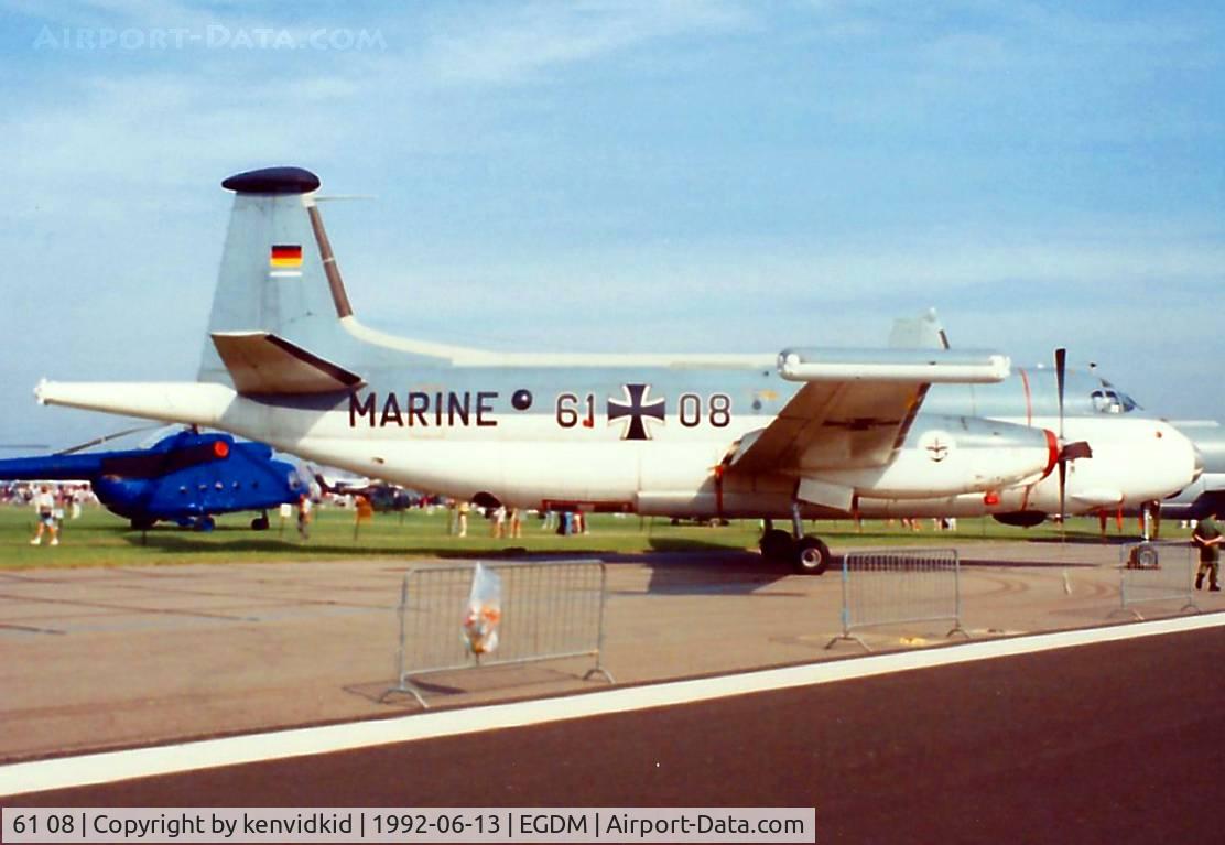 61 08, Breguet 1150 Atlantic C/N 16, At Boscombe Down, scanned from print.