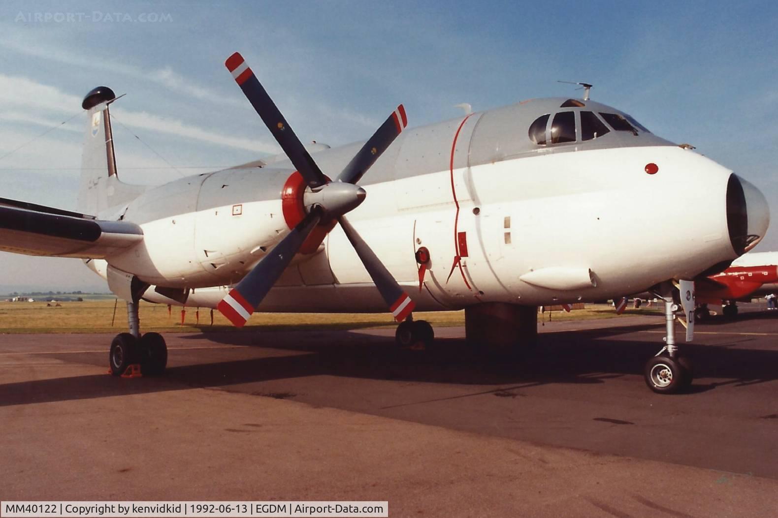 MM40122, 1969 Breguet BR.1150 Atlantic C/N 84, At Boscombe Down, scanned from print.